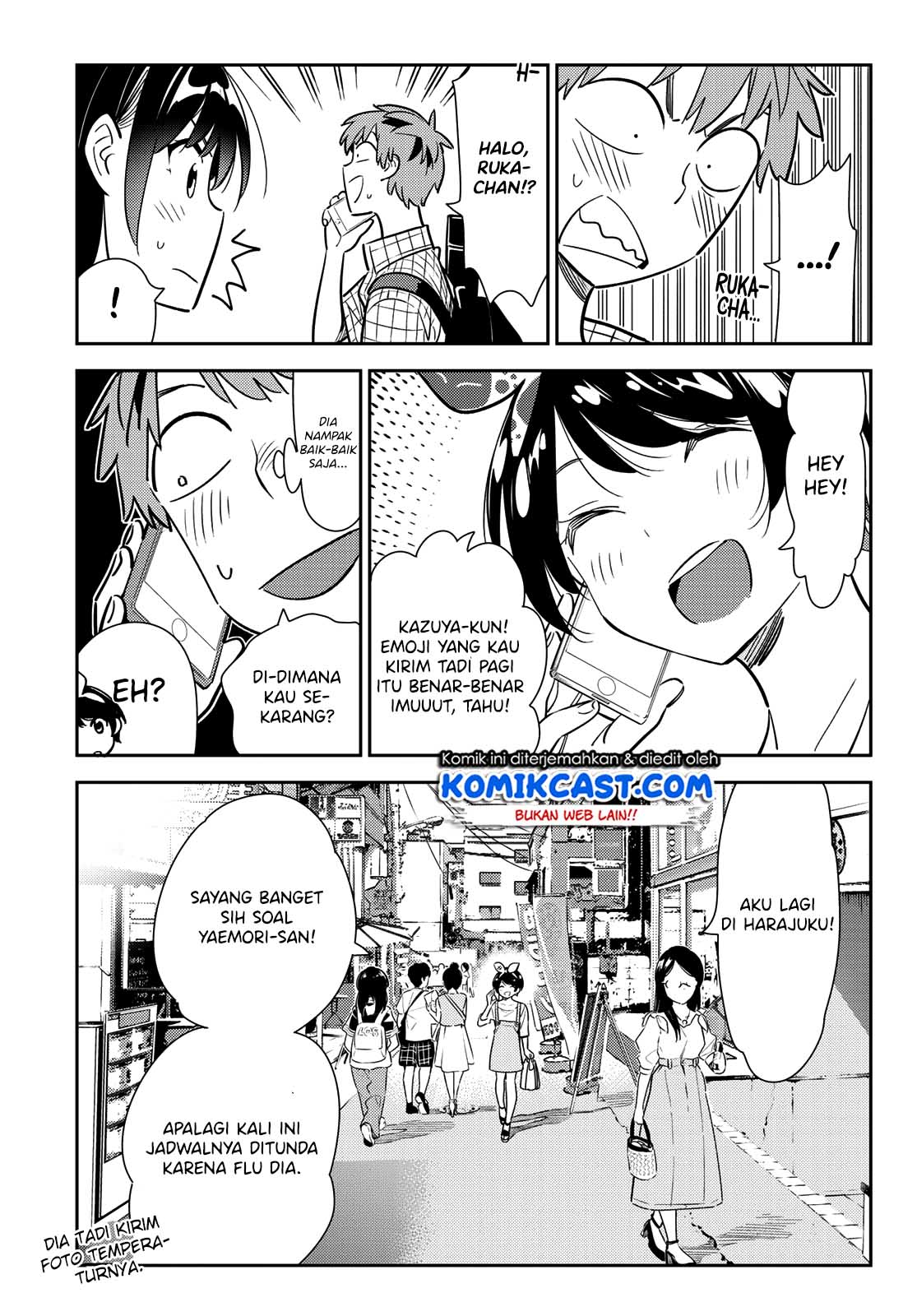 Kanojo Okarishimasu Bab 133 halaman 12