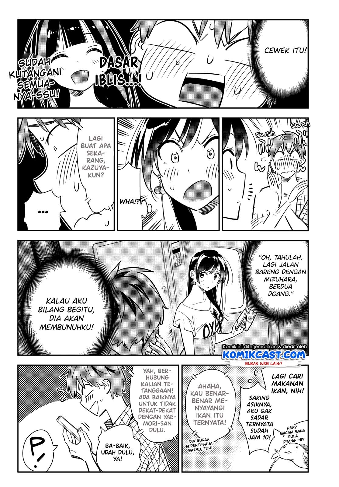 Kanojo Okarishimasu Bab 133 halaman 13
