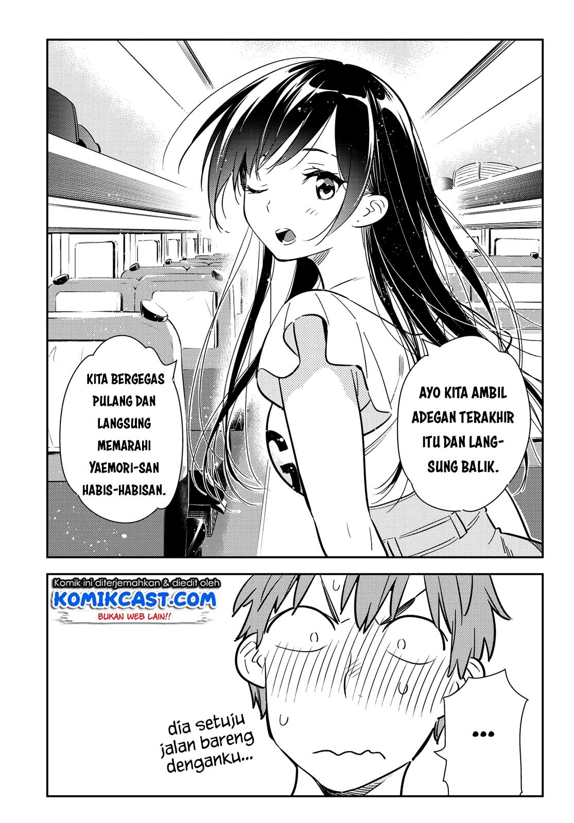 Kanojo Okarishimasu Bab 133 halaman 16