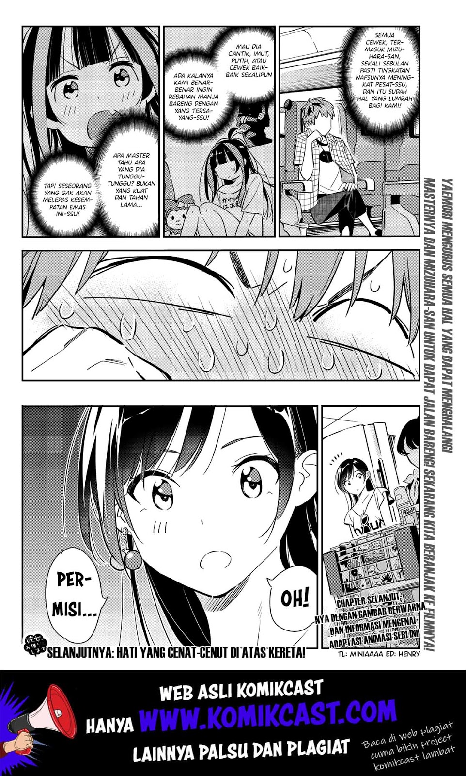 Kanojo Okarishimasu Bab 133 halaman 20