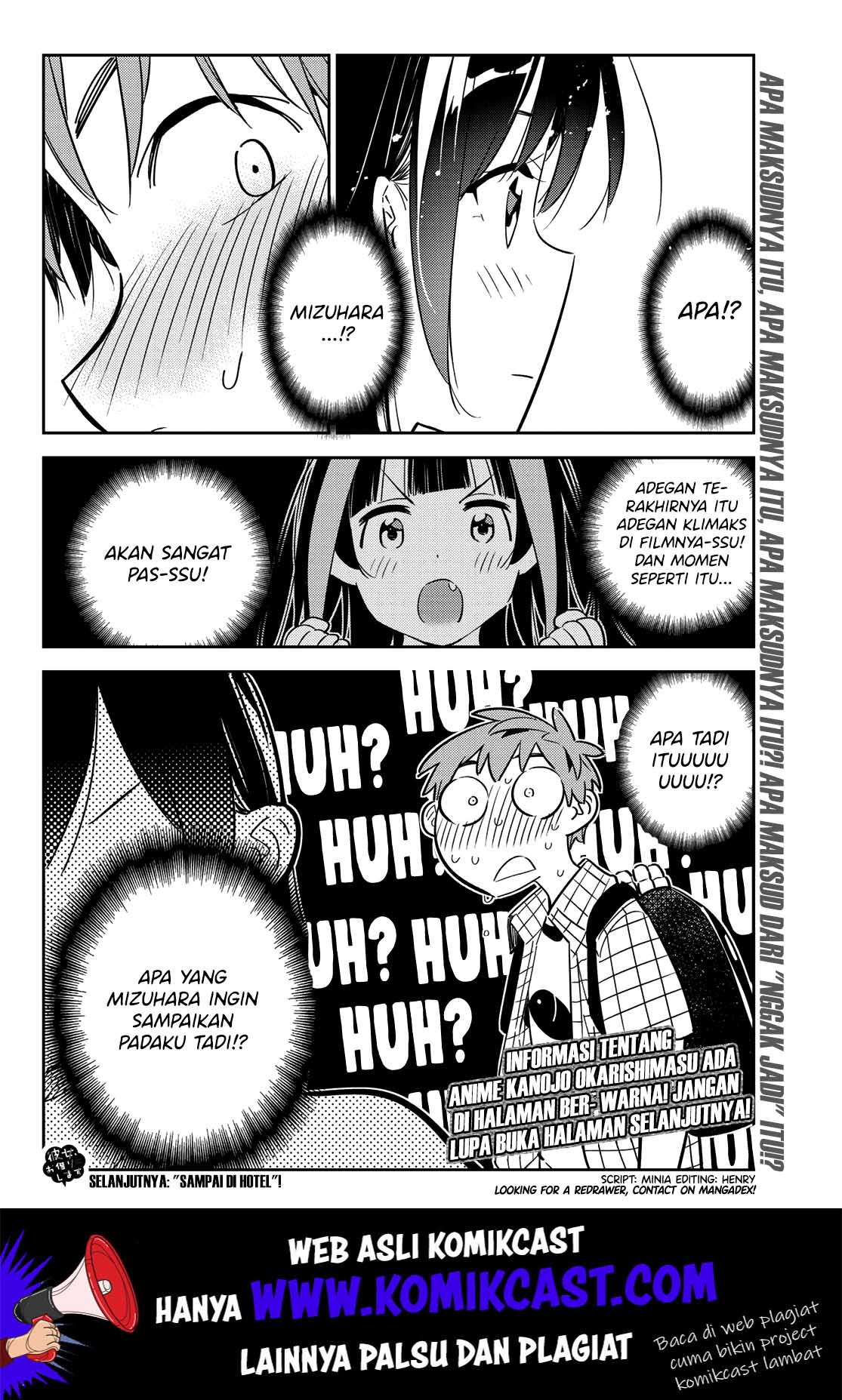 Kanojo Okarishimasu Bab 134 halaman 21