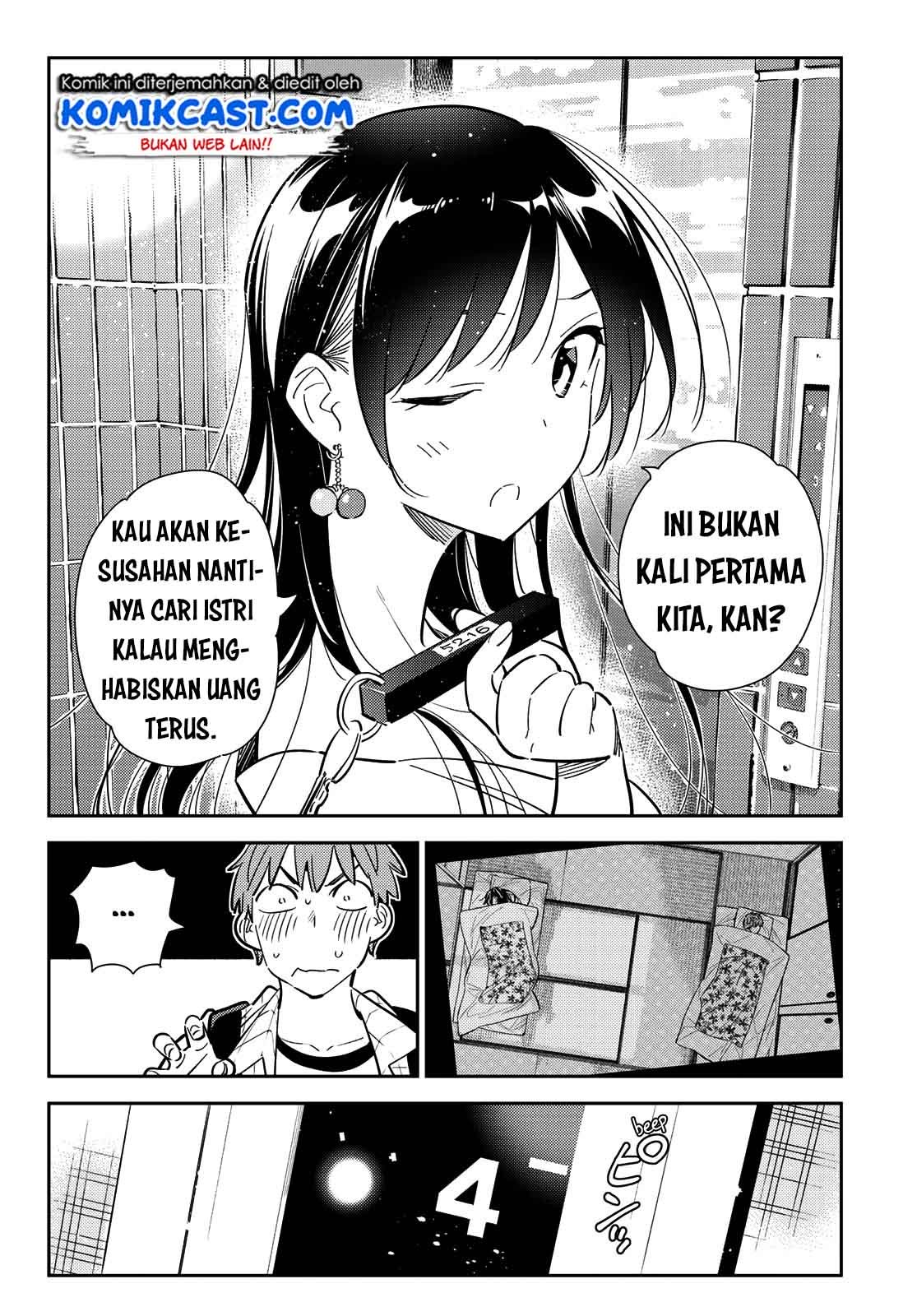 Kanojo Okarishimasu Bab 135 halaman 9