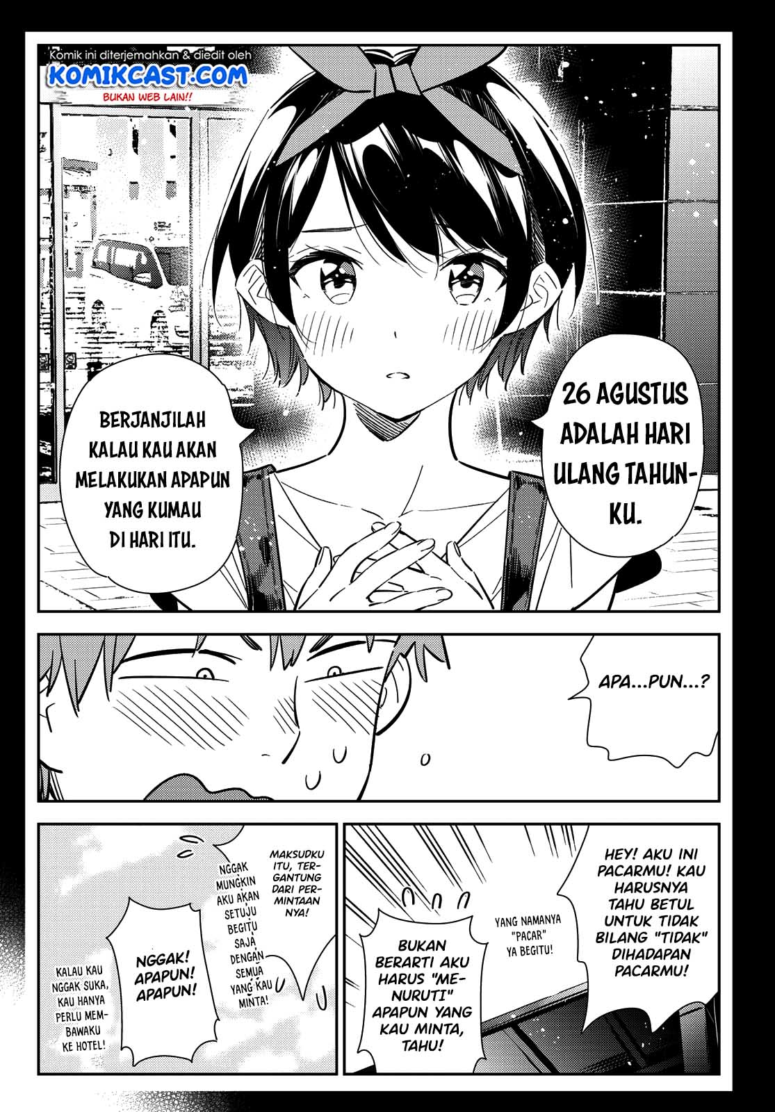 Kanojo Okarishimasu Bab 139 halaman 7