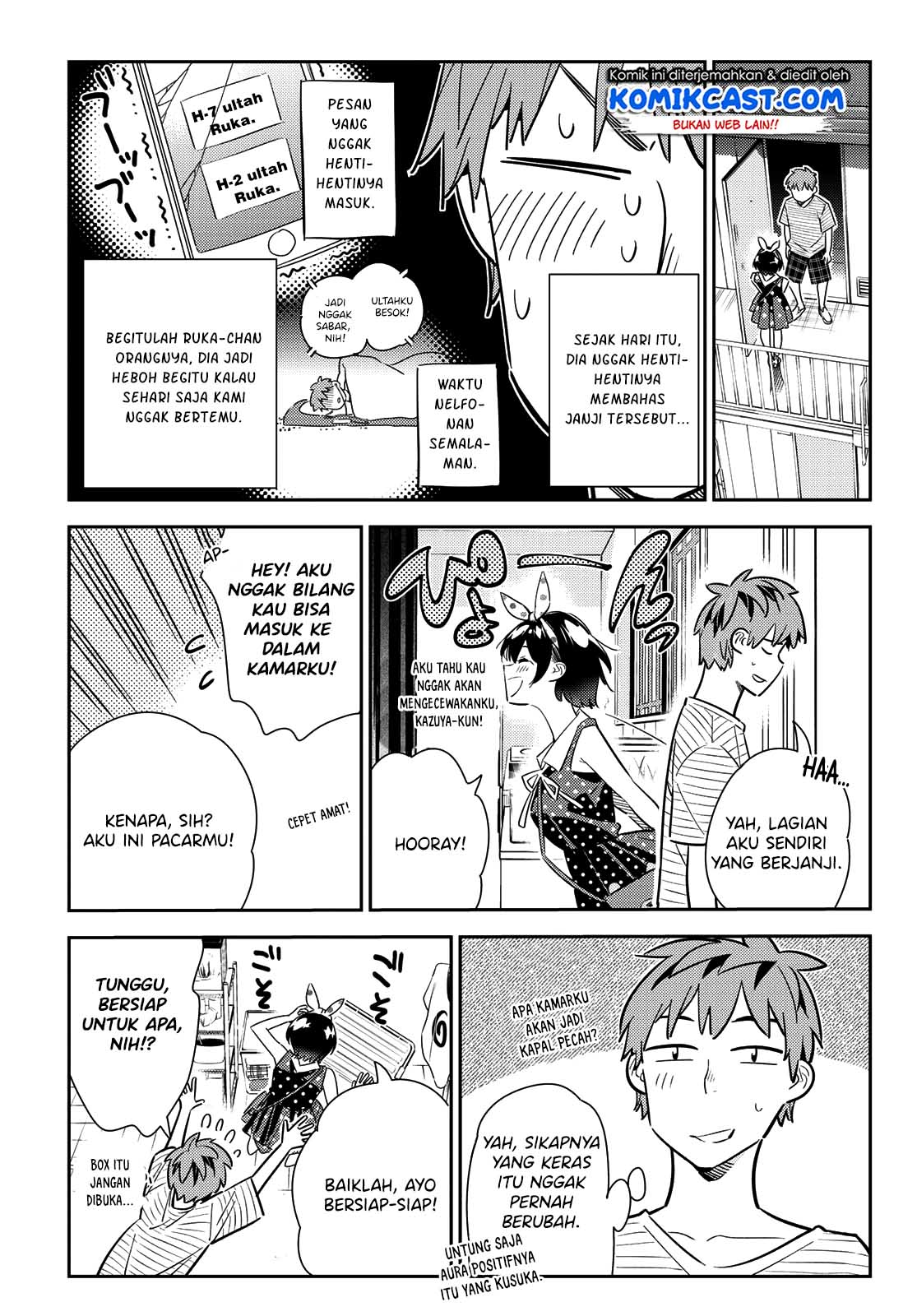 Kanojo Okarishimasu Bab 139 halaman 8