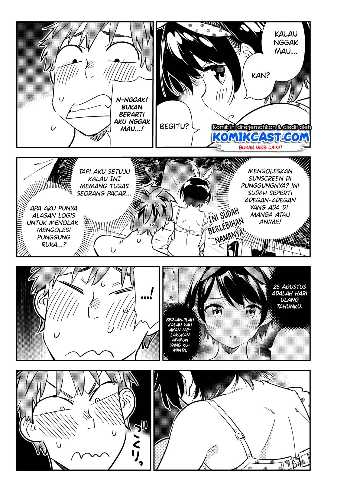 Kanojo Okarishimasu Bab 140 halaman 9
