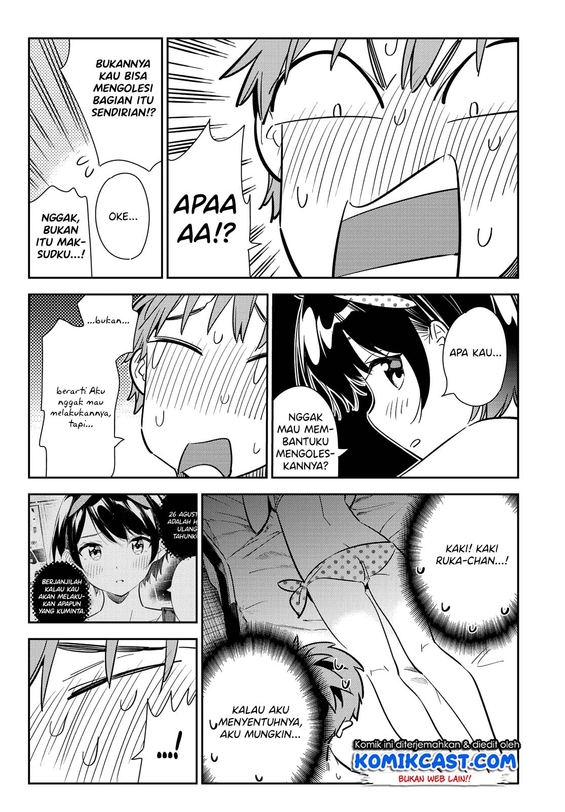 Kanojo Okarishimasu Bab 140 halaman 15