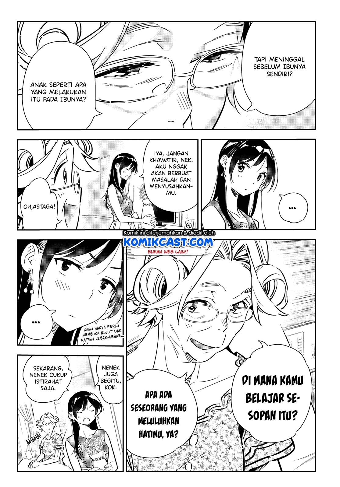 Kanojo Okarishimasu Bab 143 halaman 7
