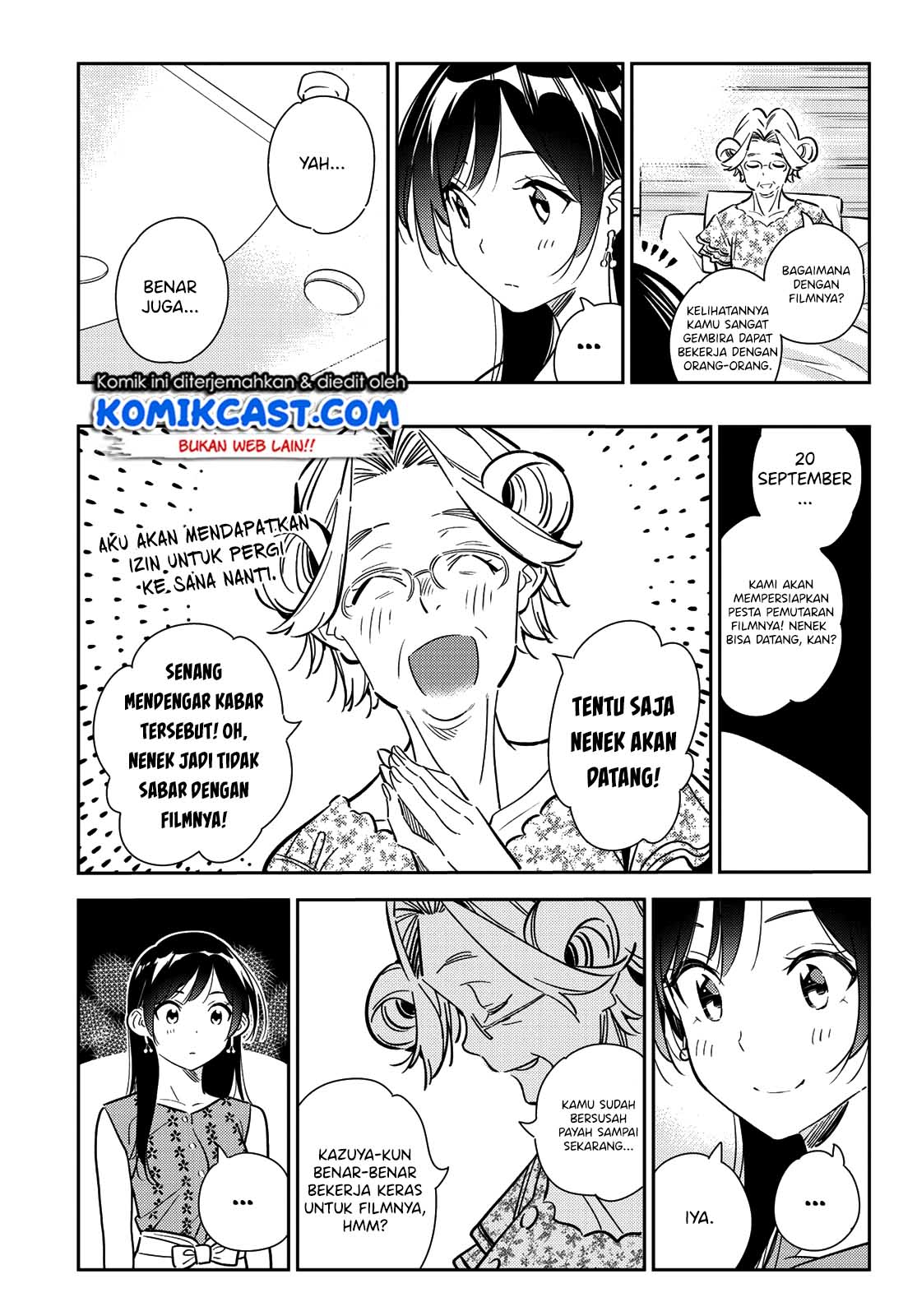 Kanojo Okarishimasu Bab 143 halaman 16