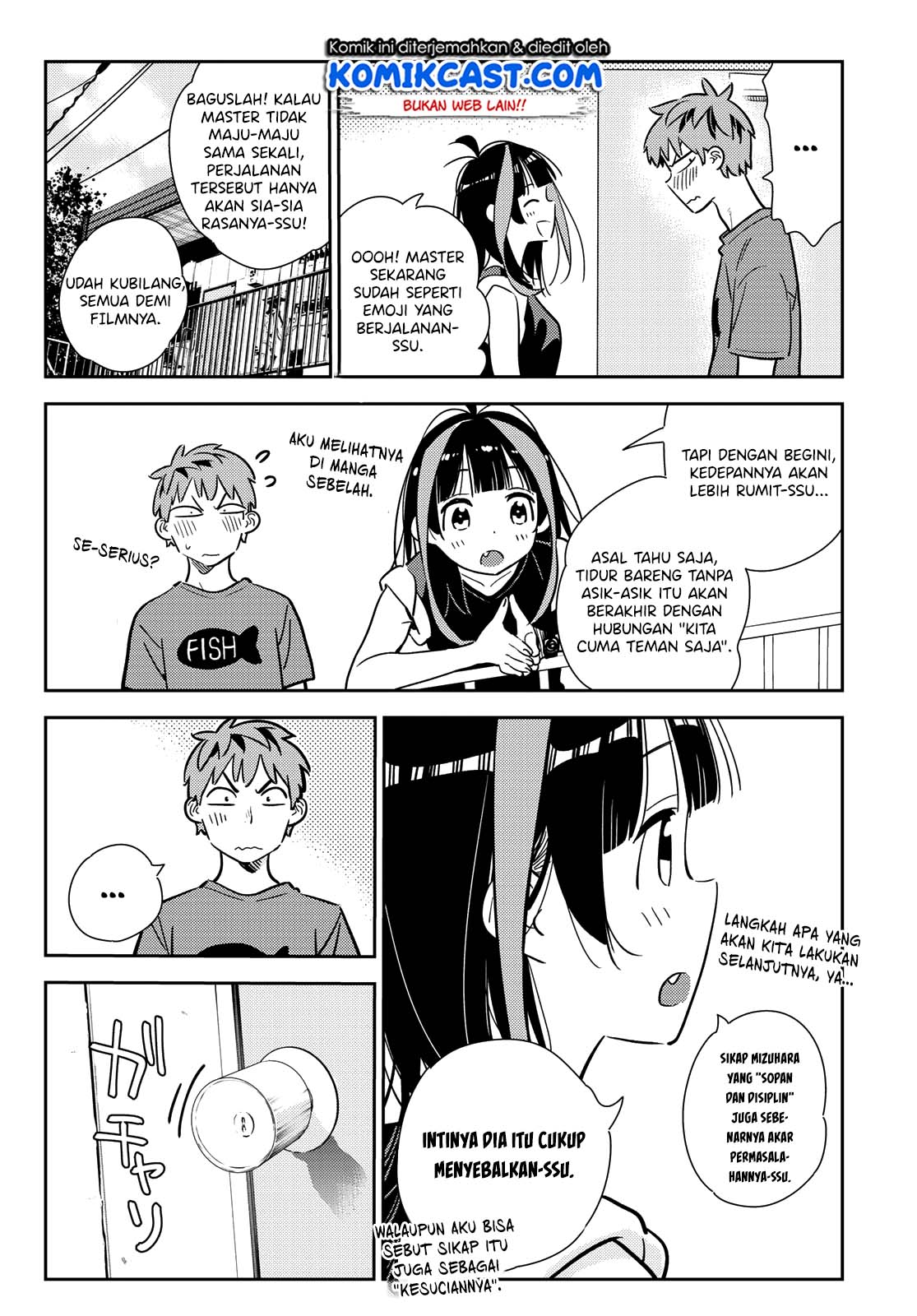 Kanojo Okarishimasu Bab 144 halaman 9