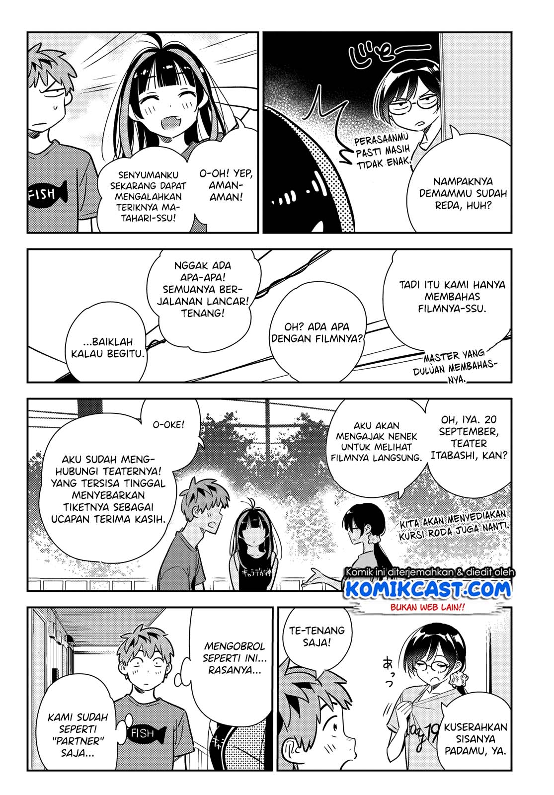 Kanojo Okarishimasu Bab 144 halaman 11