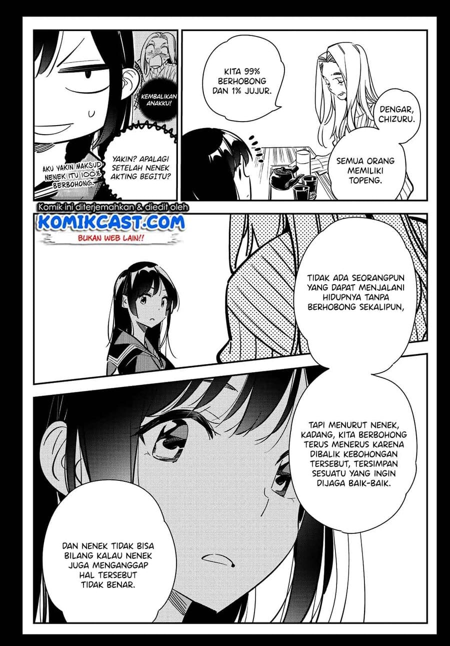 Kanojo Okarishimasu Bab 150 halaman 11