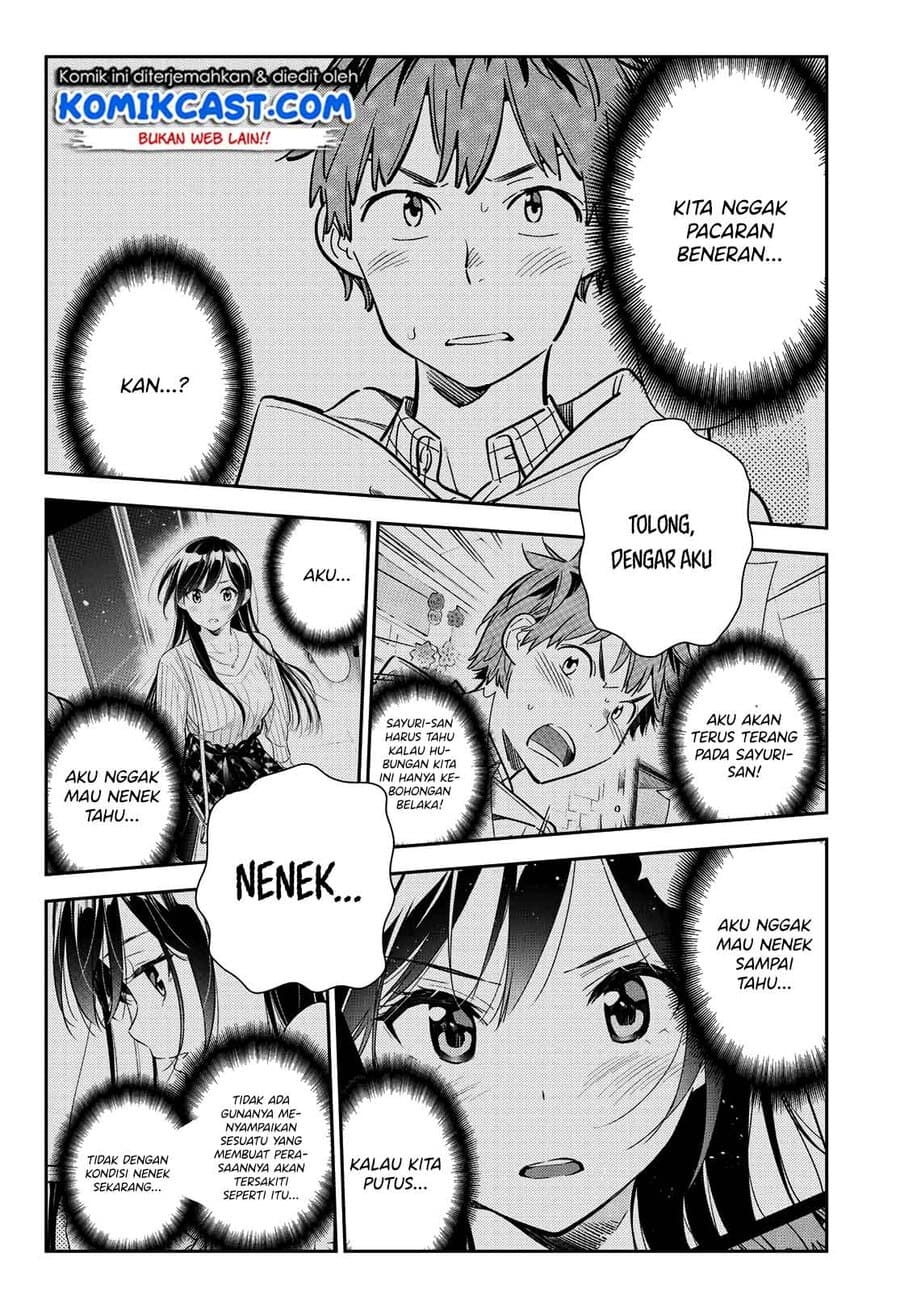 Kanojo Okarishimasu Bab 150 halaman 16
