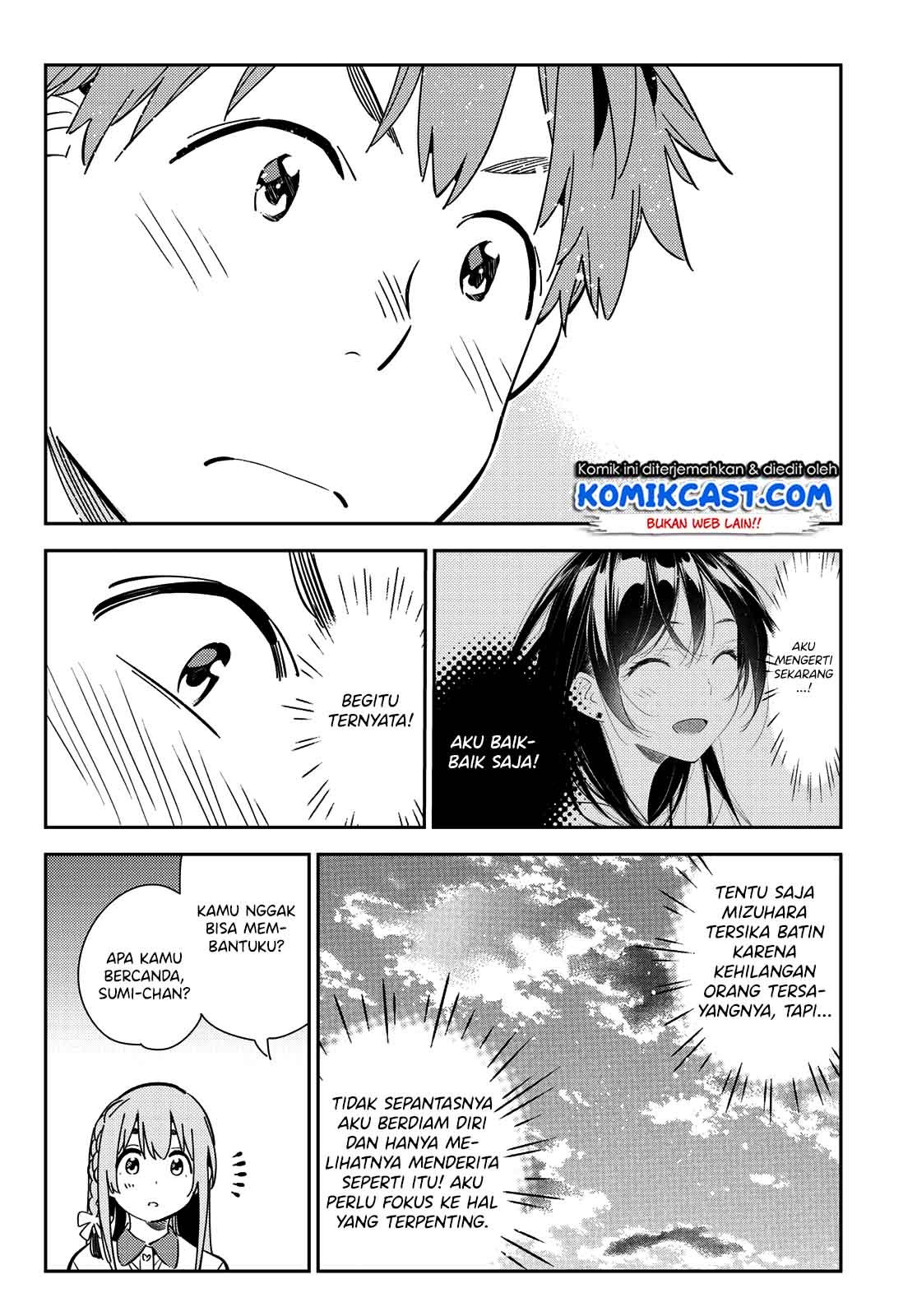 Kanojo Okarishimasu Bab 156 halaman 18