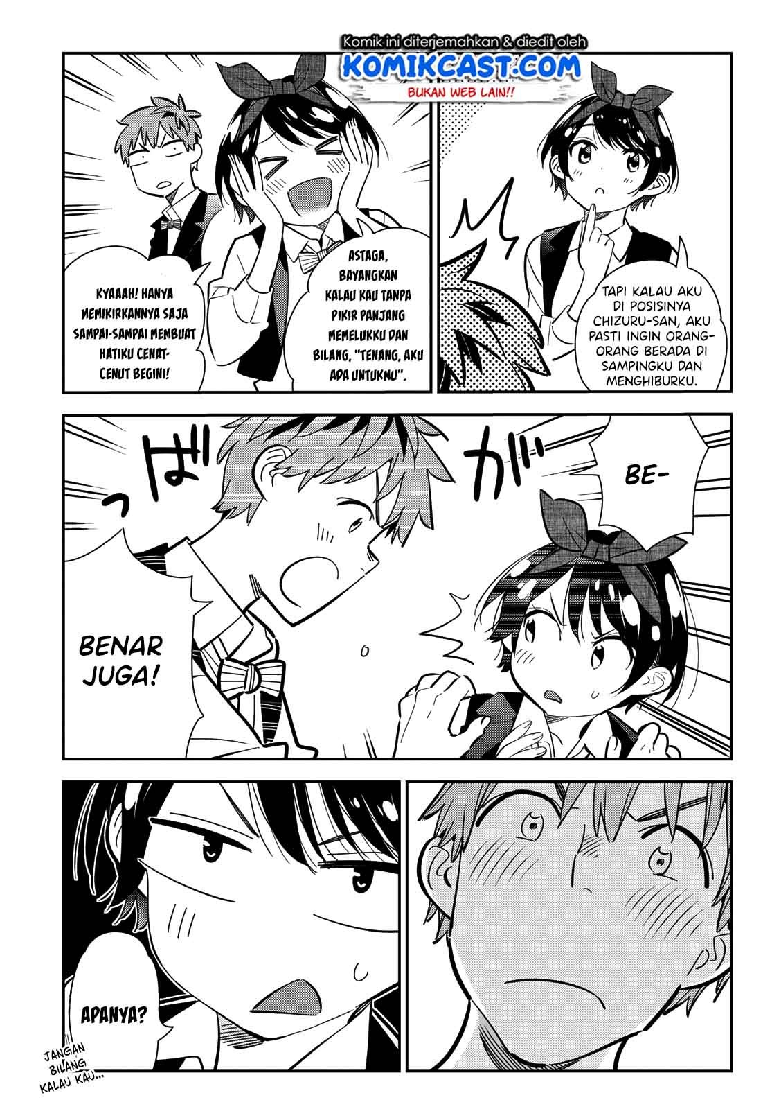 Kanojo Okarishimasu Bab 157 halaman 6