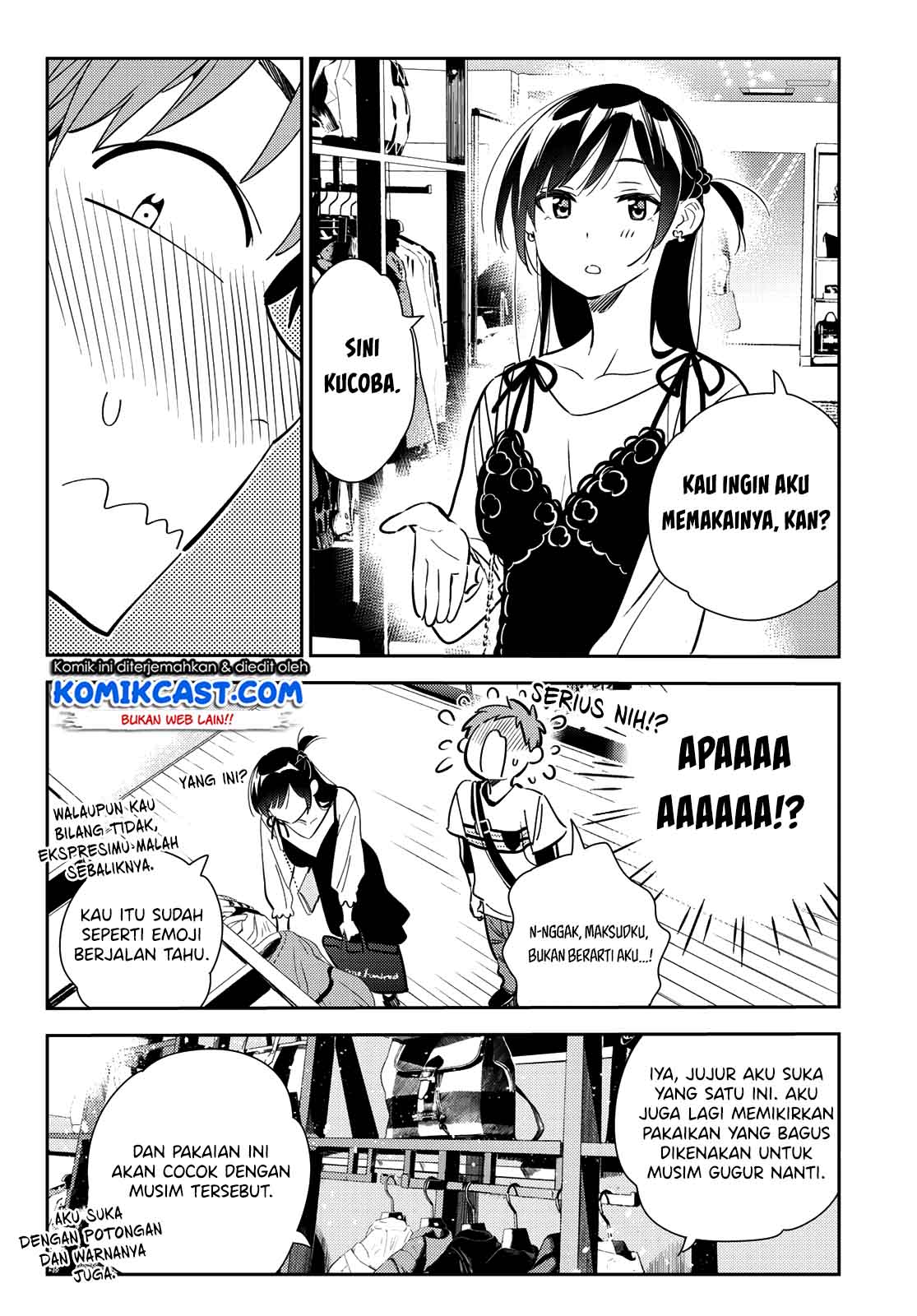 Kanojo Okarishimasu Bab 158 halaman 13