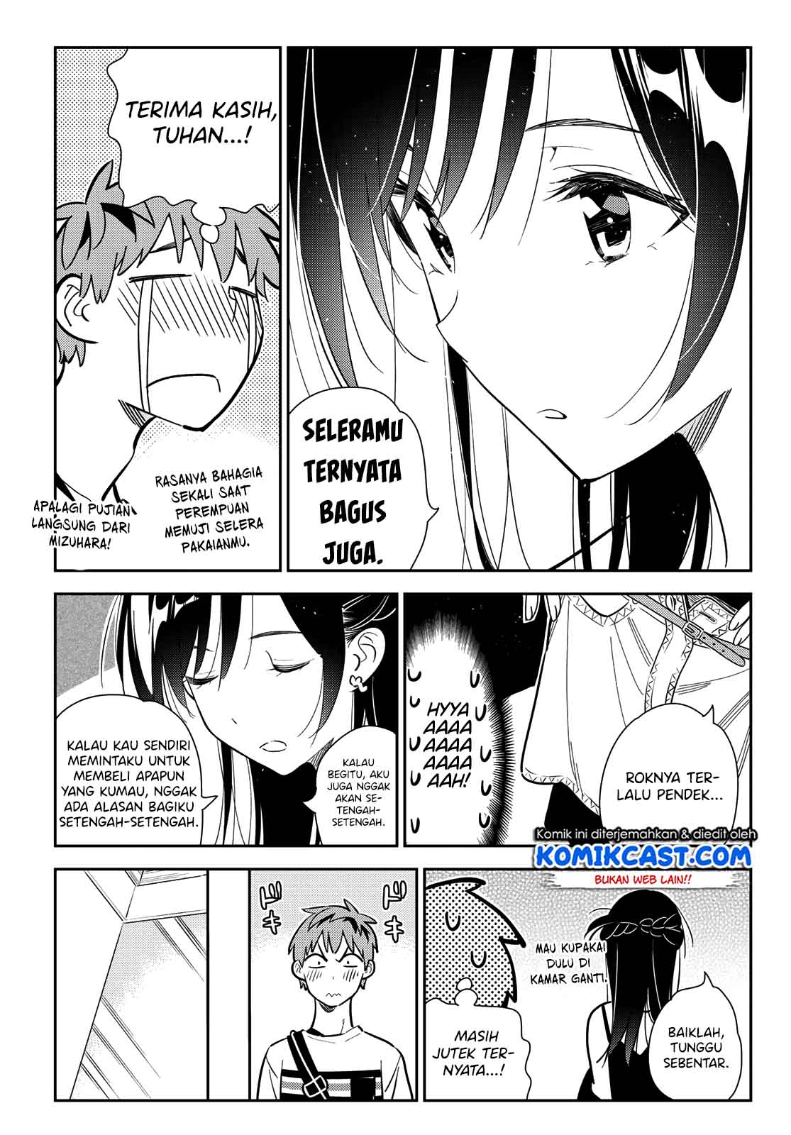 Kanojo Okarishimasu Bab 158 halaman 14