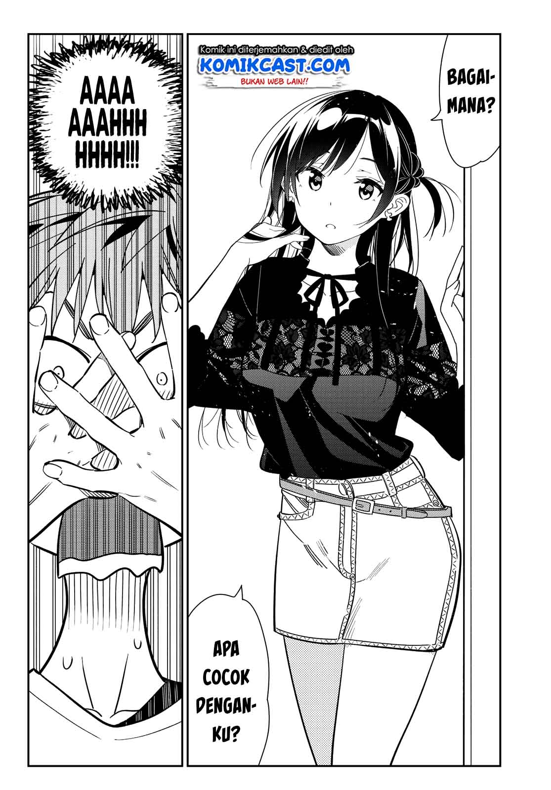 Kanojo Okarishimasu Bab 158 halaman 15