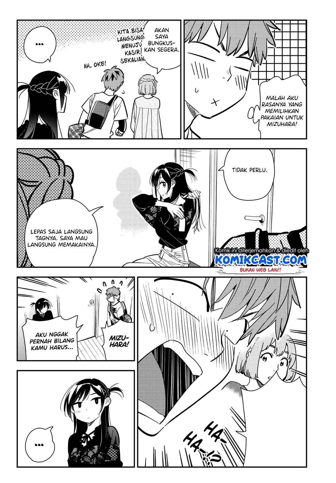 Kanojo Okarishimasu Bab 158 halaman 17