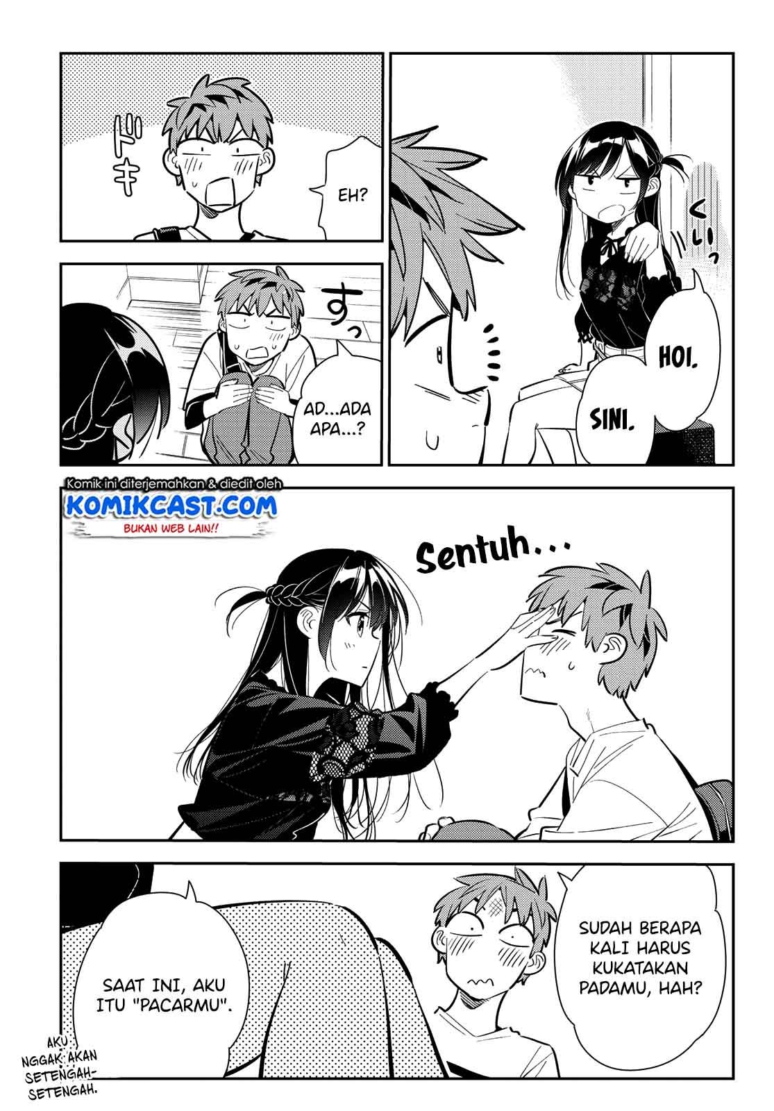 Kanojo Okarishimasu Bab 158 halaman 18
