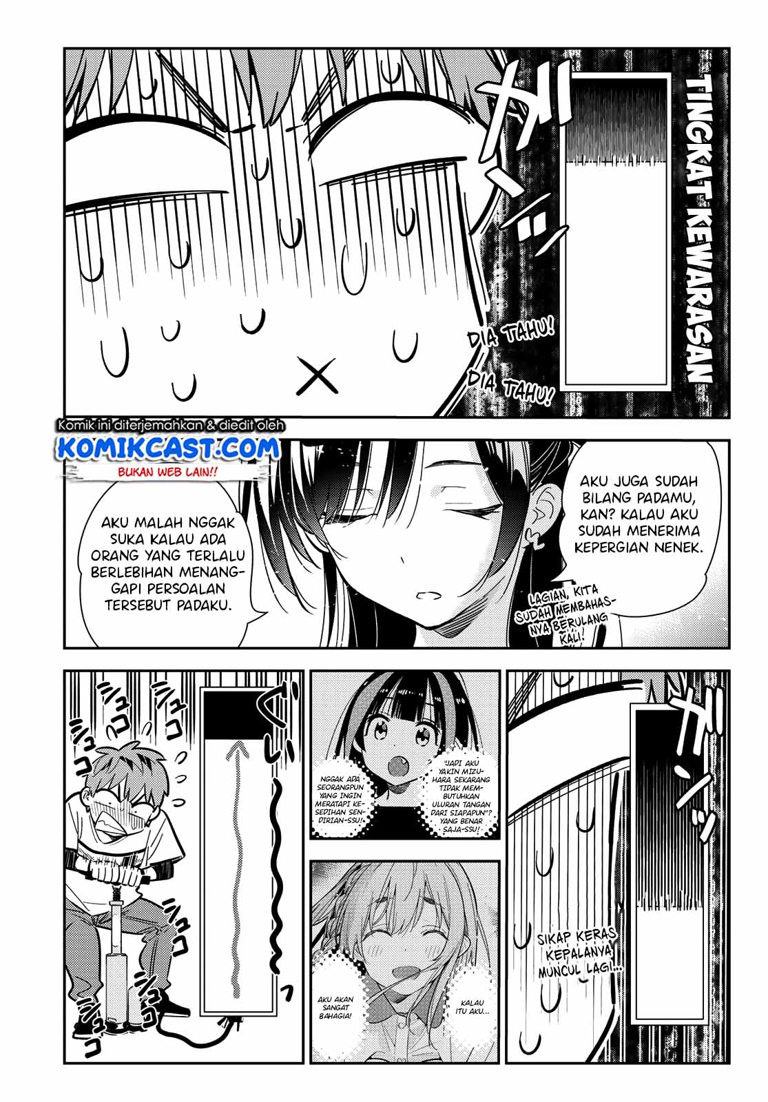 Kanojo Okarishimasu Bab 160 halaman 8