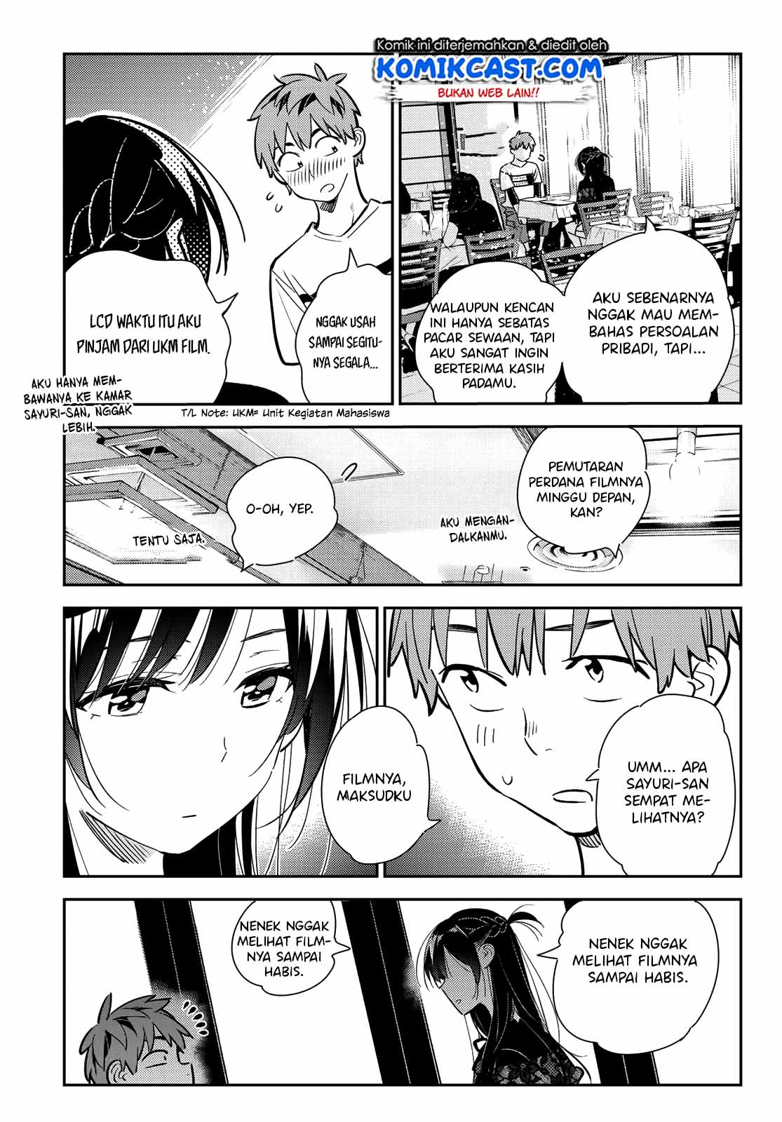 Kanojo Okarishimasu Bab 160 halaman 10