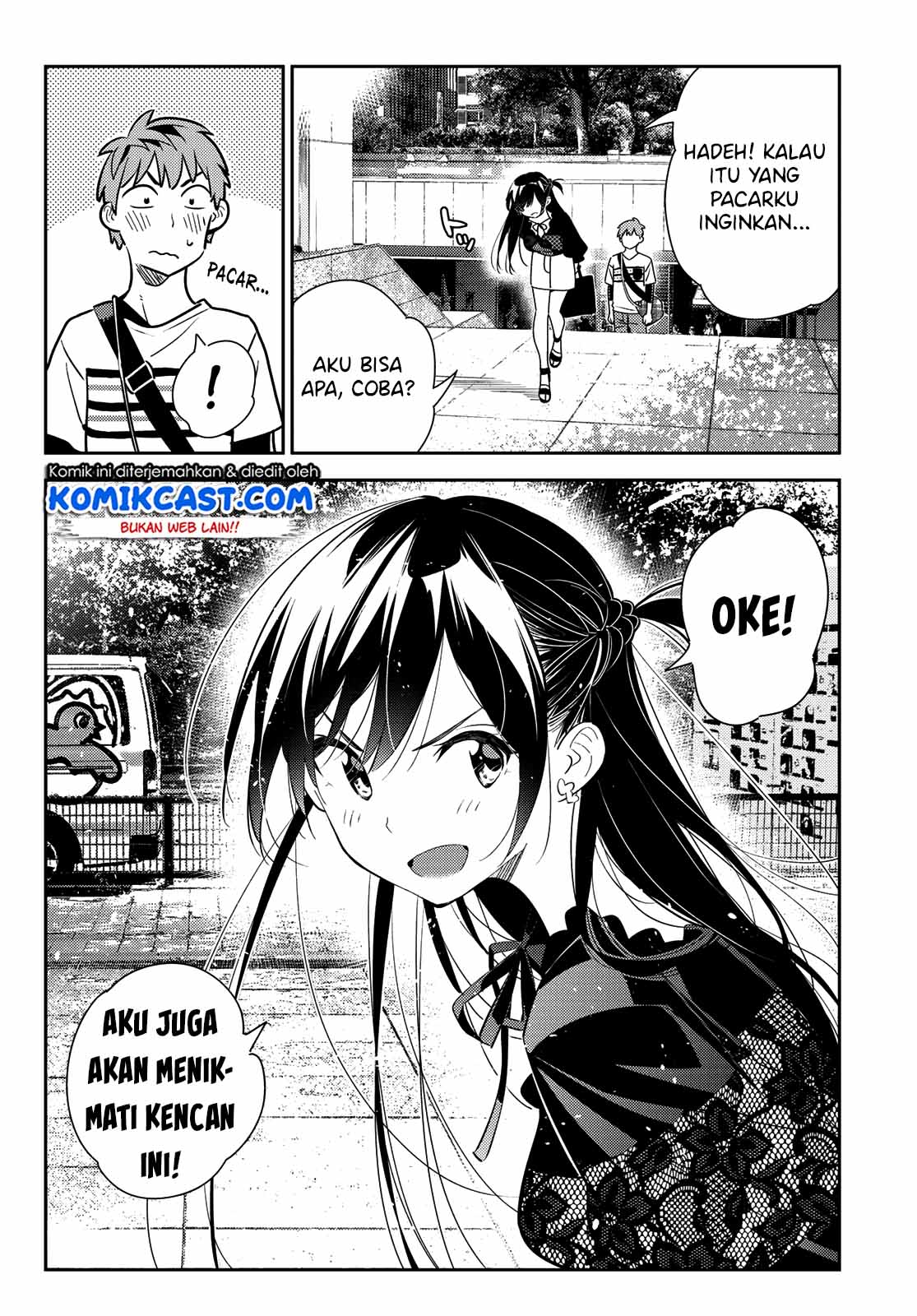 Kanojo Okarishimasu Bab 160 halaman 15