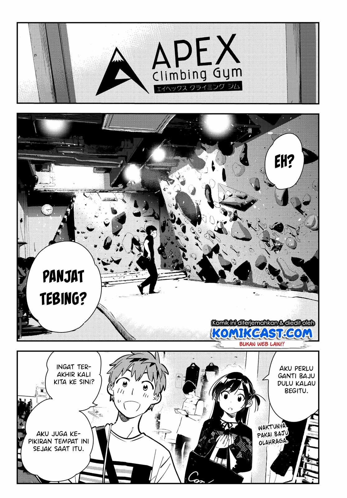 Kanojo Okarishimasu Bab 160 halaman 17