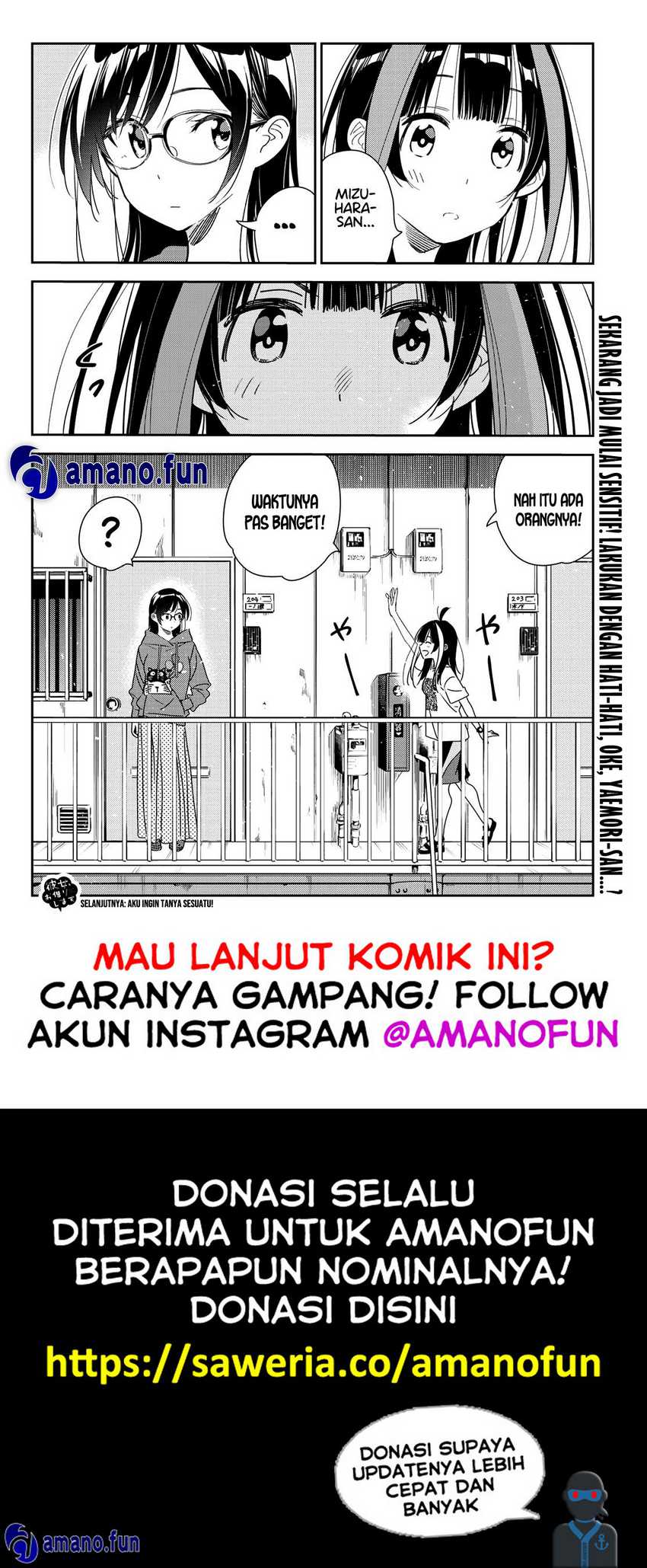 Kanojo Okarishimasu Bab 165 halaman 20