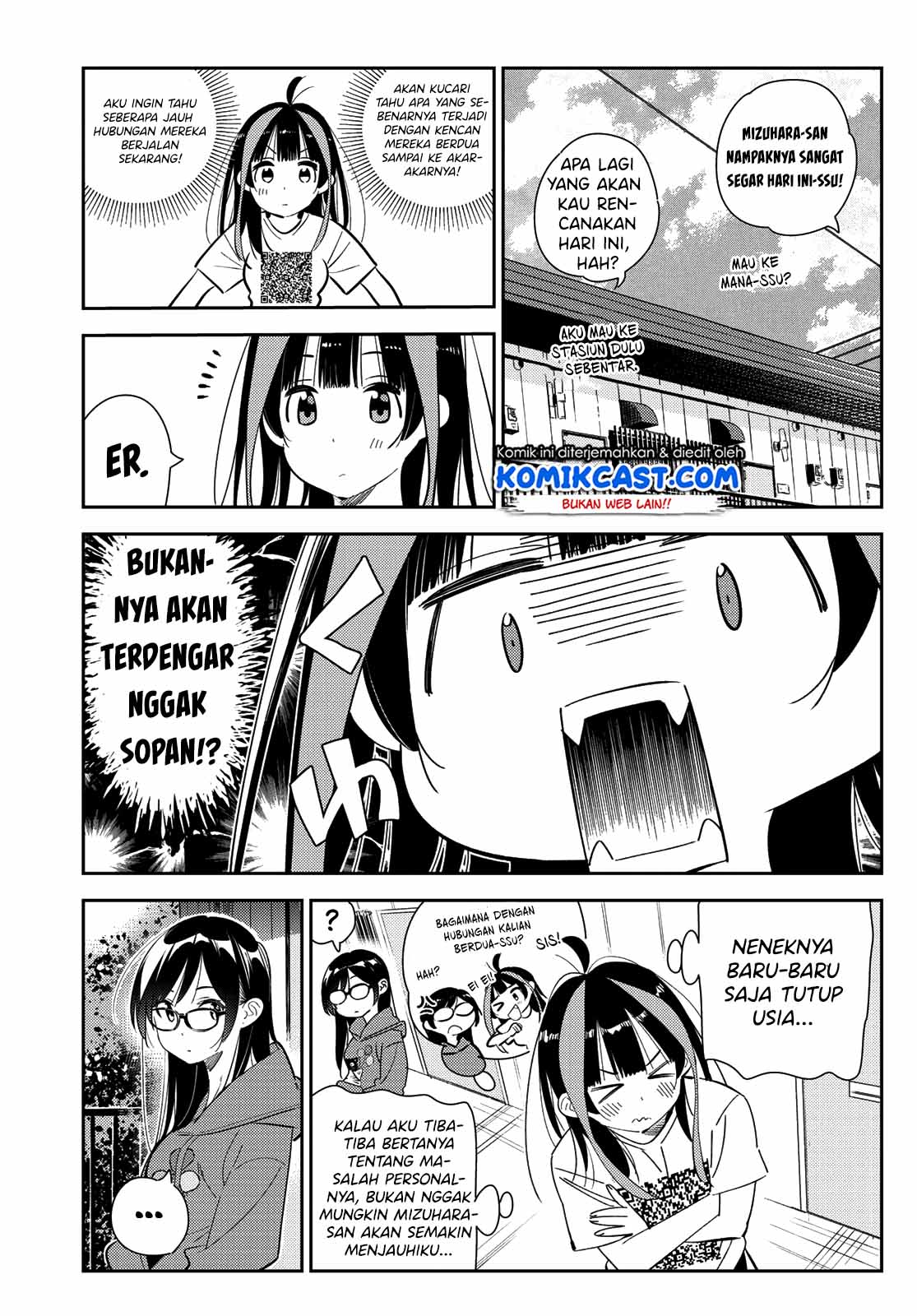 Kanojo Okarishimasu Bab 166 halaman 3