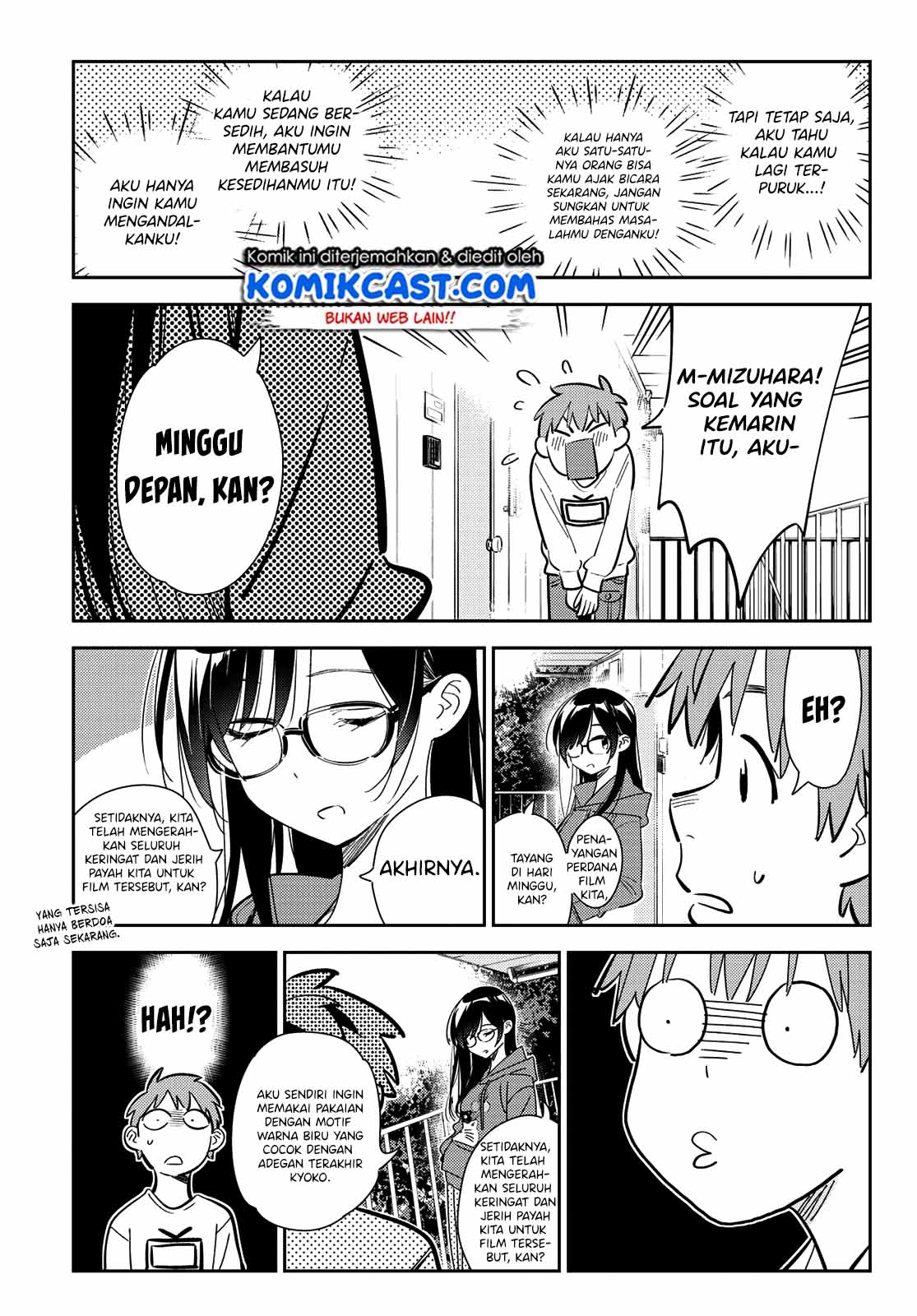 Kanojo Okarishimasu Bab 166 halaman 9