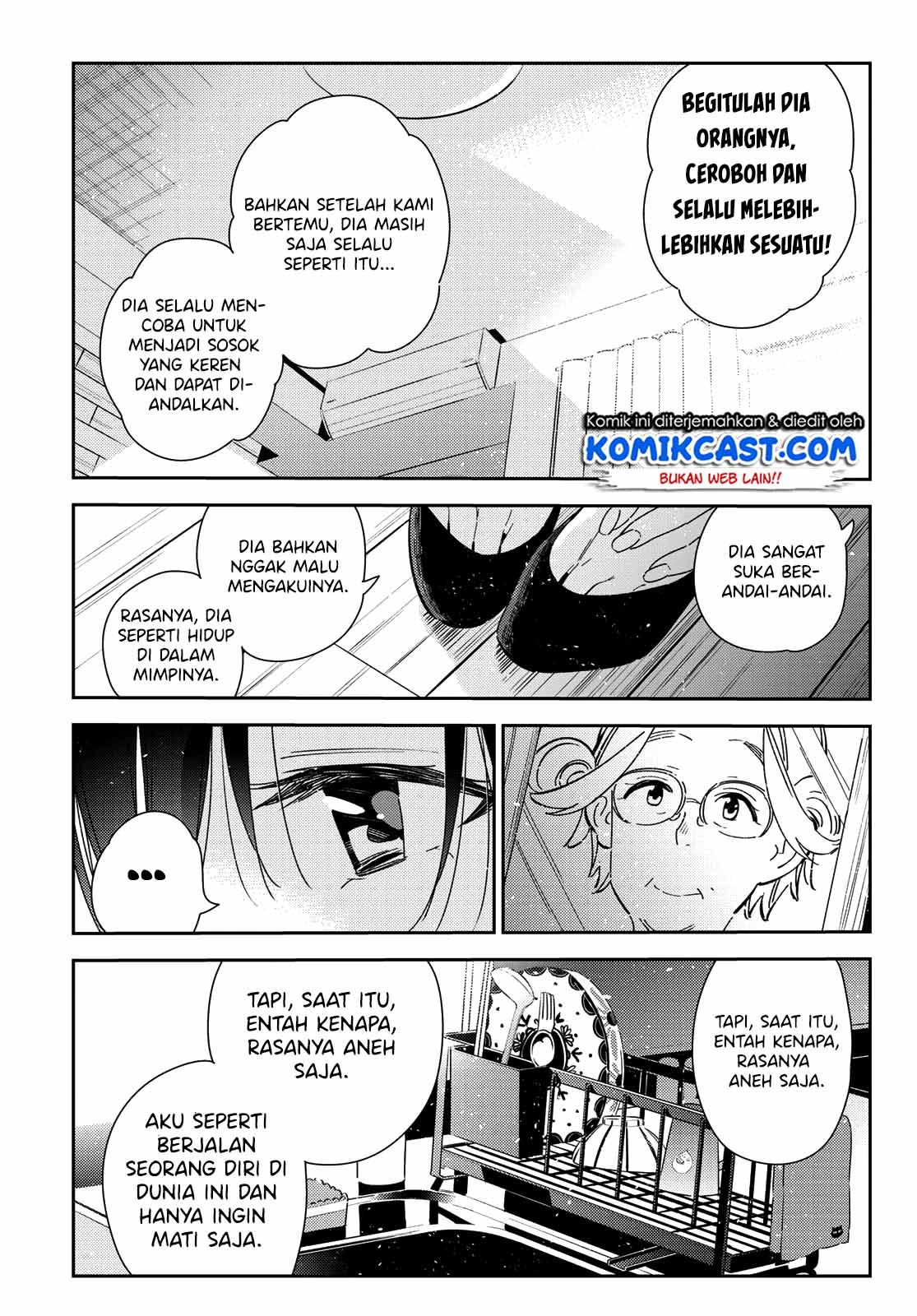 Kanojo Okarishimasu Bab 166 halaman 17