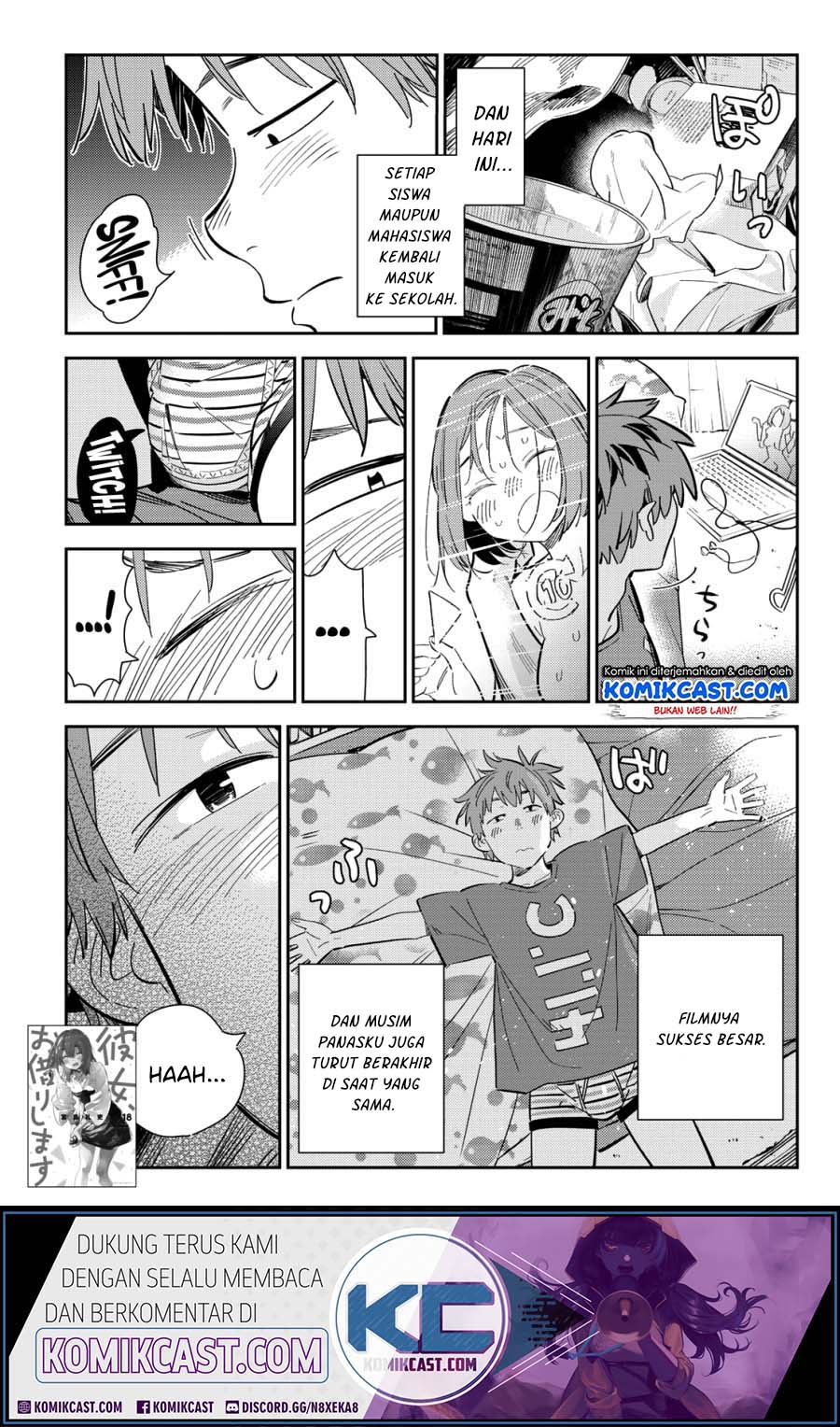 Kanojo Okarishimasu Bab 168 halaman 3