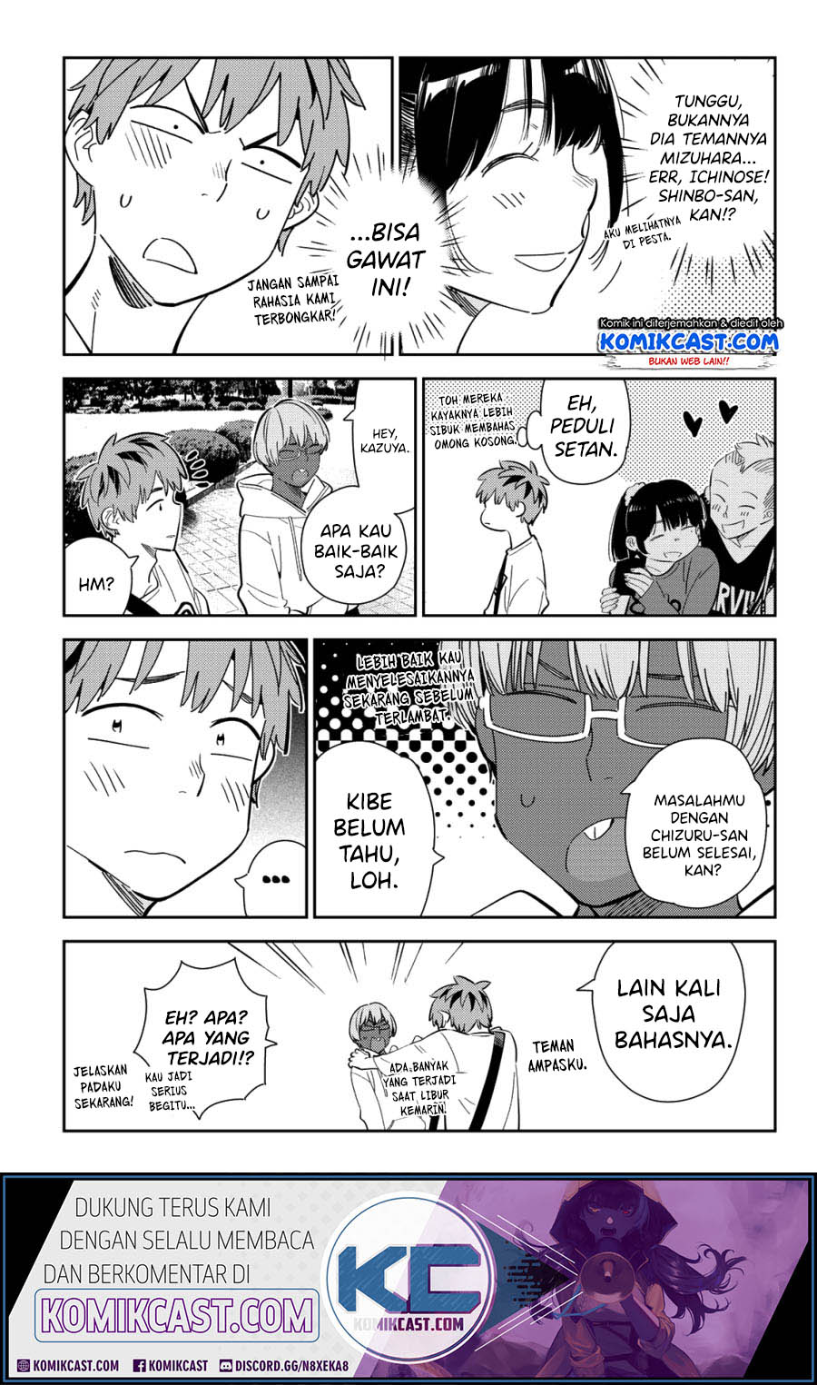 Kanojo Okarishimasu Bab 168 halaman 8