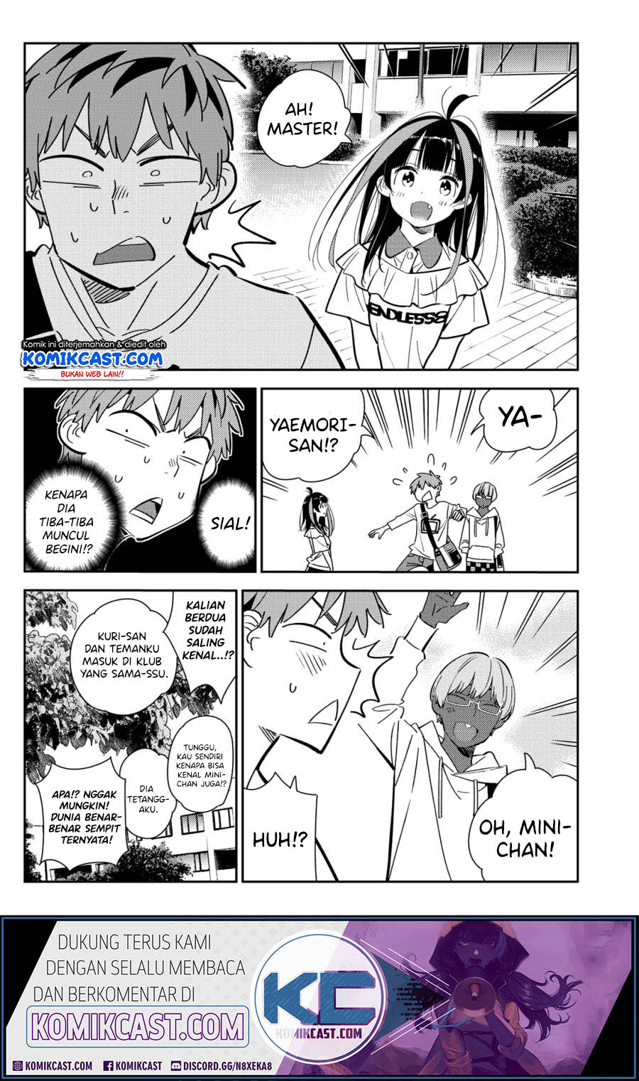 Kanojo Okarishimasu Bab 168 halaman 9