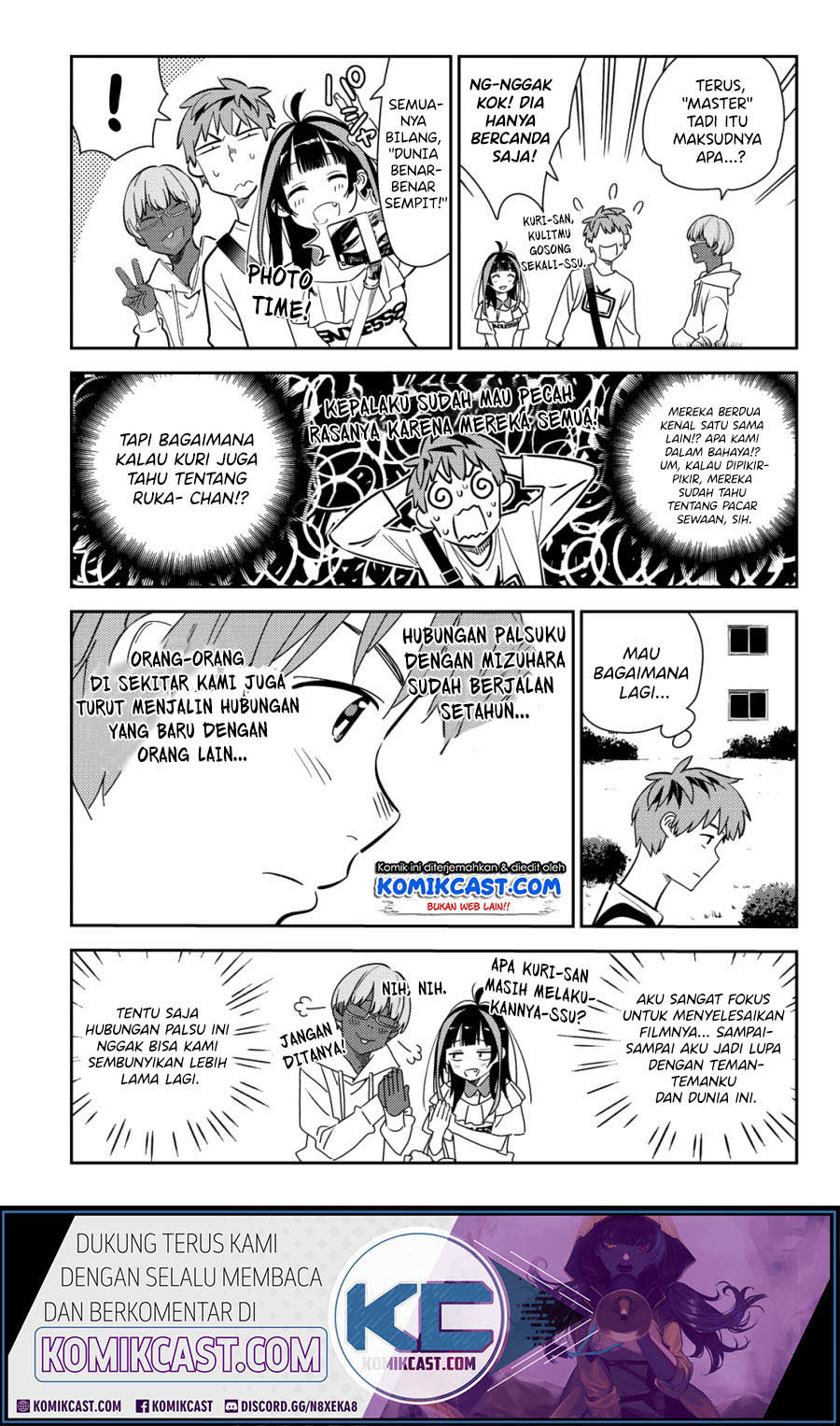 Kanojo Okarishimasu Bab 168 halaman 10
