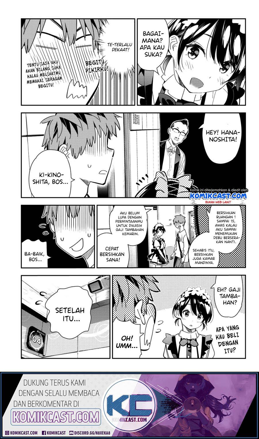 Kanojo Okarishimasu Bab 168 halaman 14