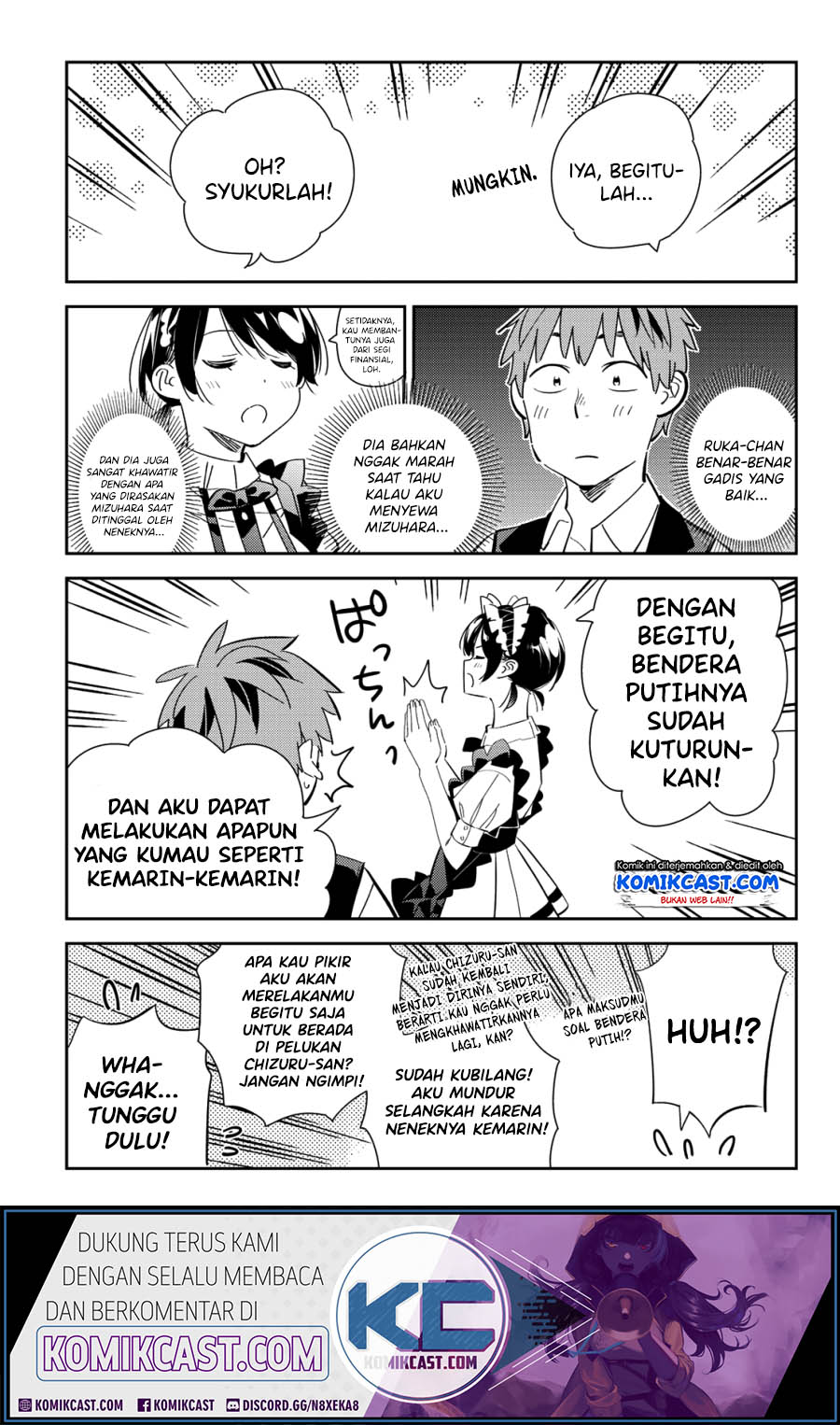 Kanojo Okarishimasu Bab 168 halaman 16