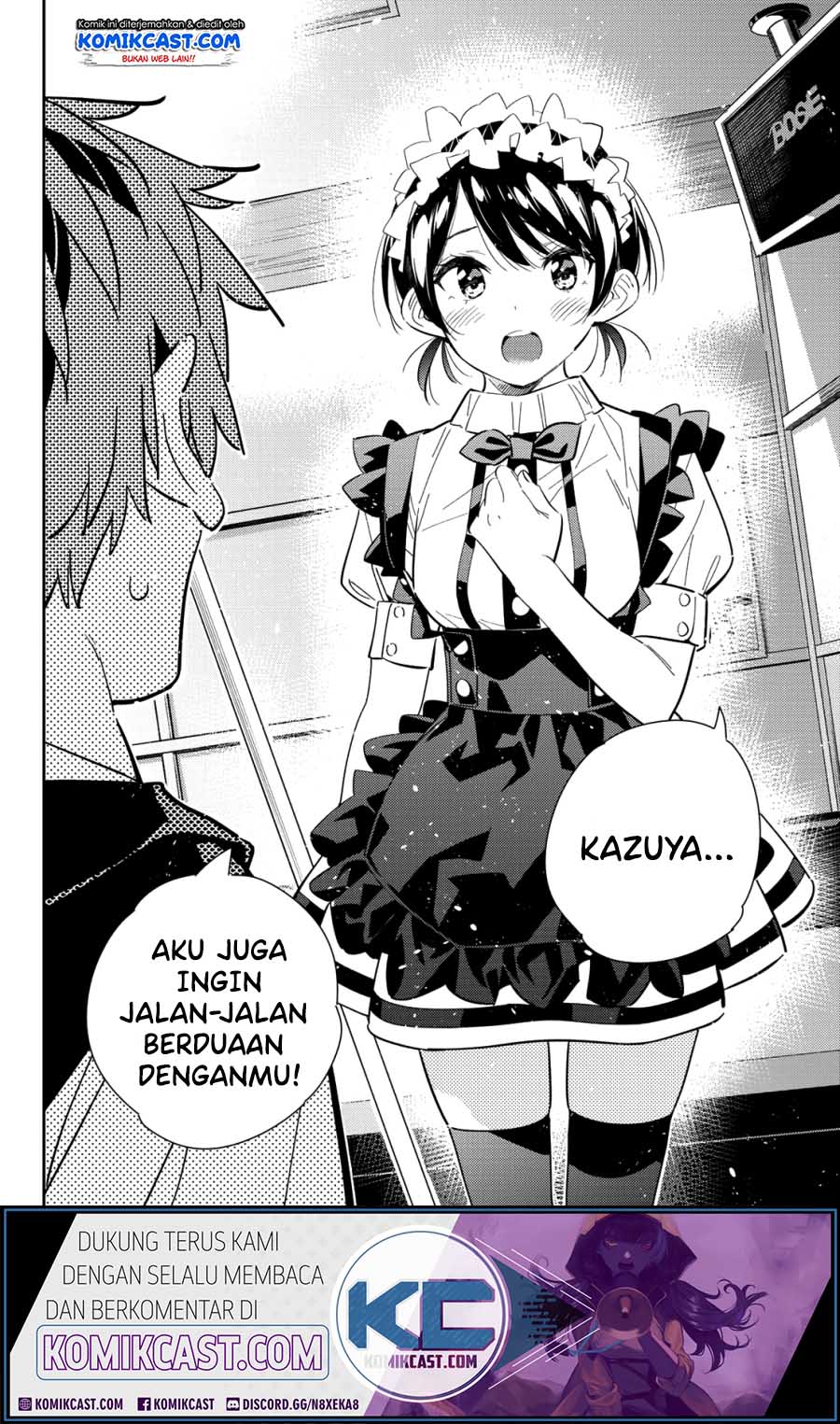 Kanojo Okarishimasu Bab 168 halaman 17
