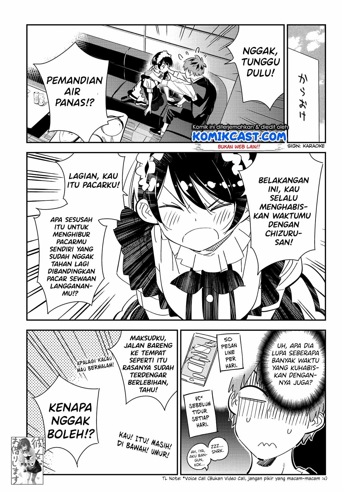 Kanojo Okarishimasu Bab 169 halaman 3