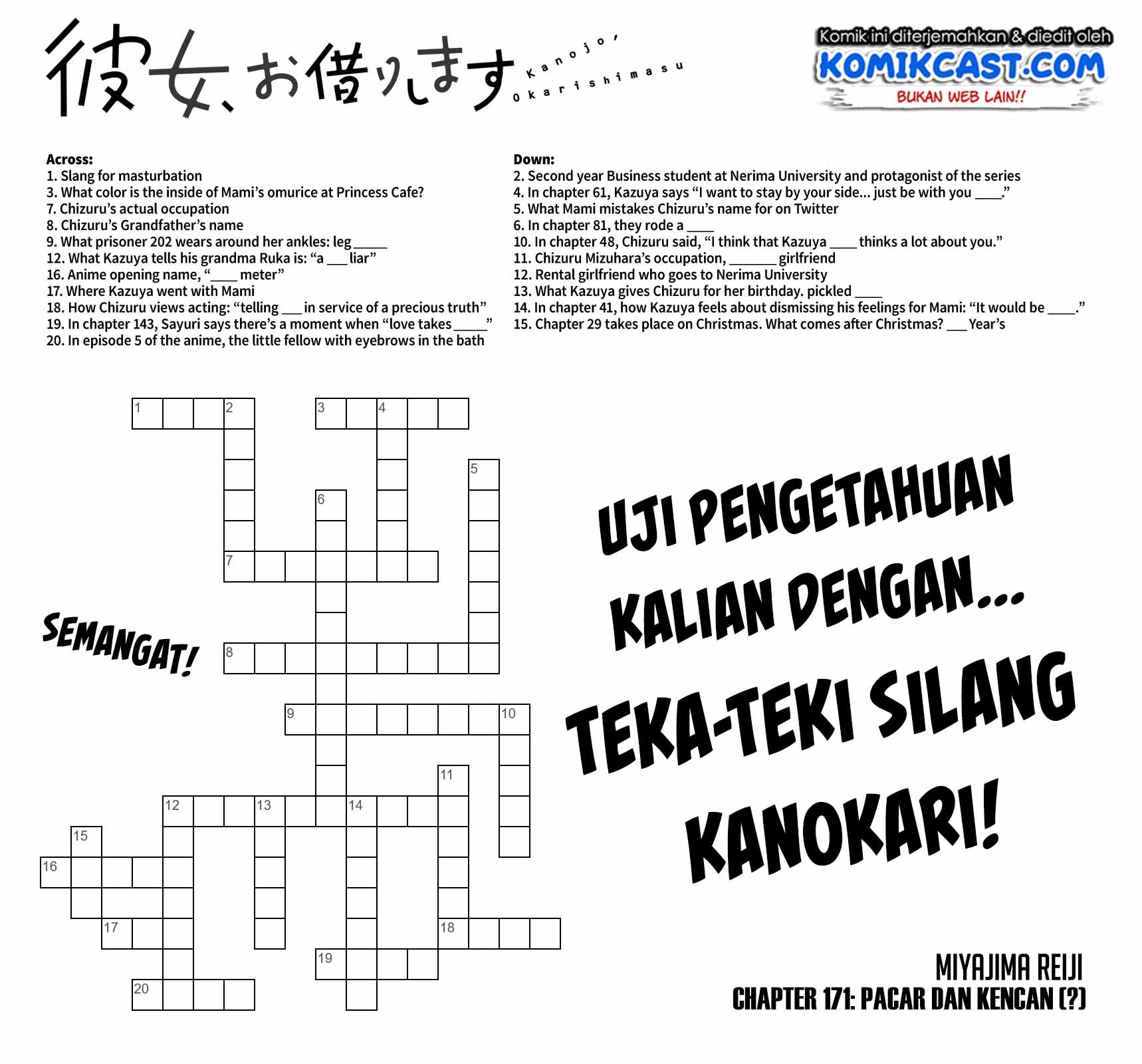 Kanojo Okarishimasu Bab 171 halaman 2