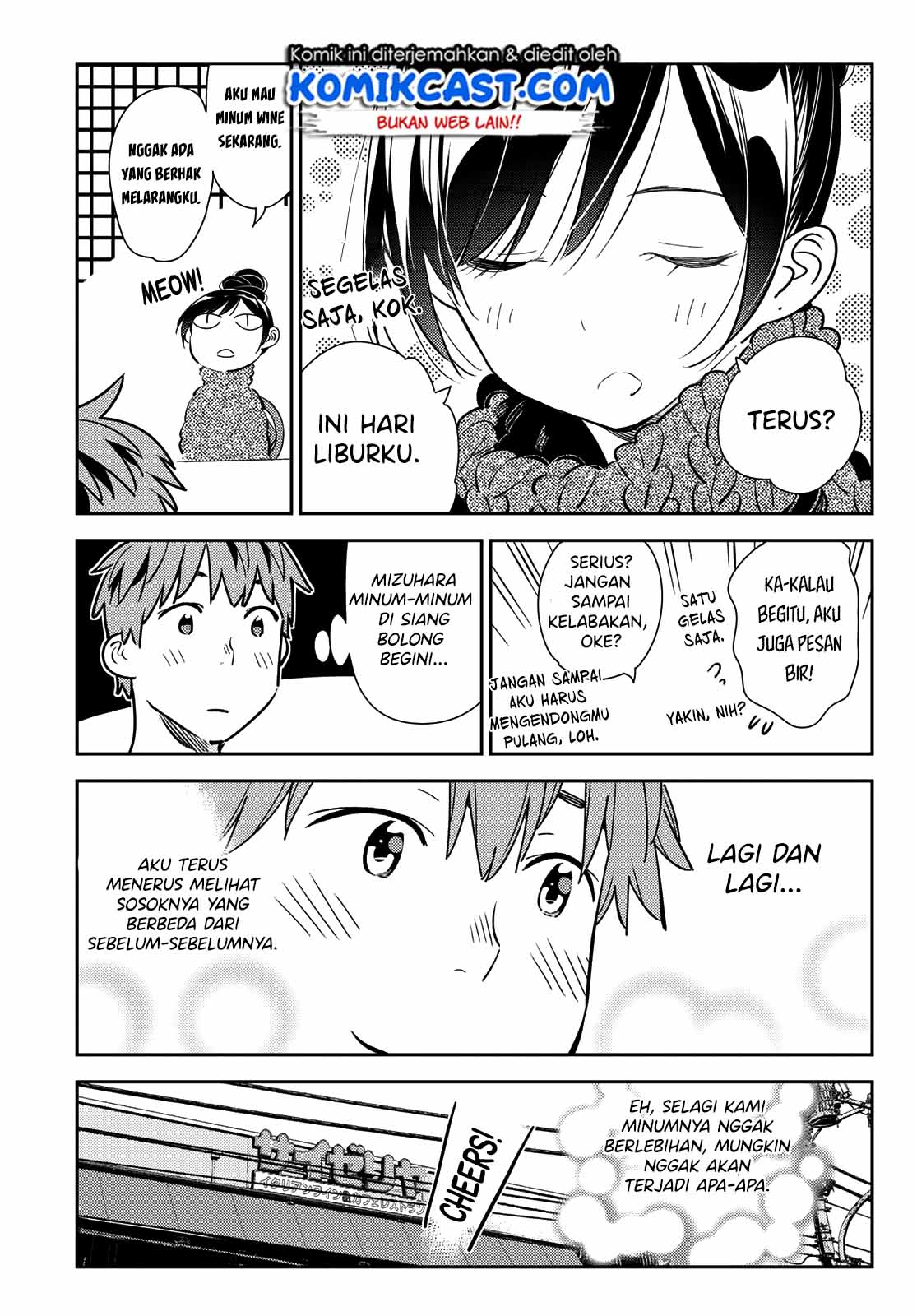 Kanojo Okarishimasu Bab 172 halaman 19