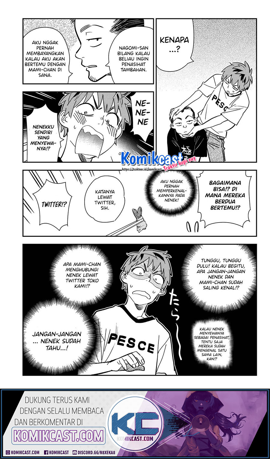 Kanojo Okarishimasu Bab 175 halaman 8