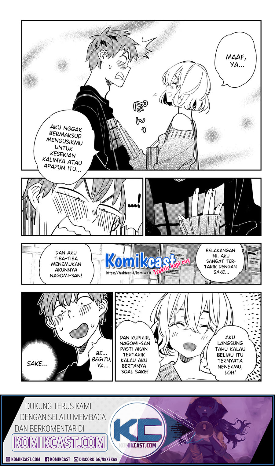 Kanojo Okarishimasu Bab 175 halaman 14