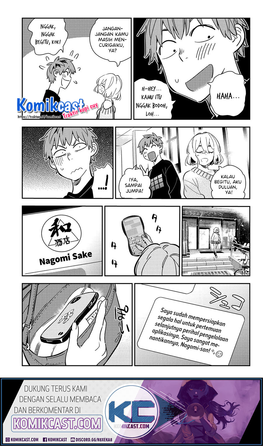 Kanojo Okarishimasu Bab 175 halaman 16