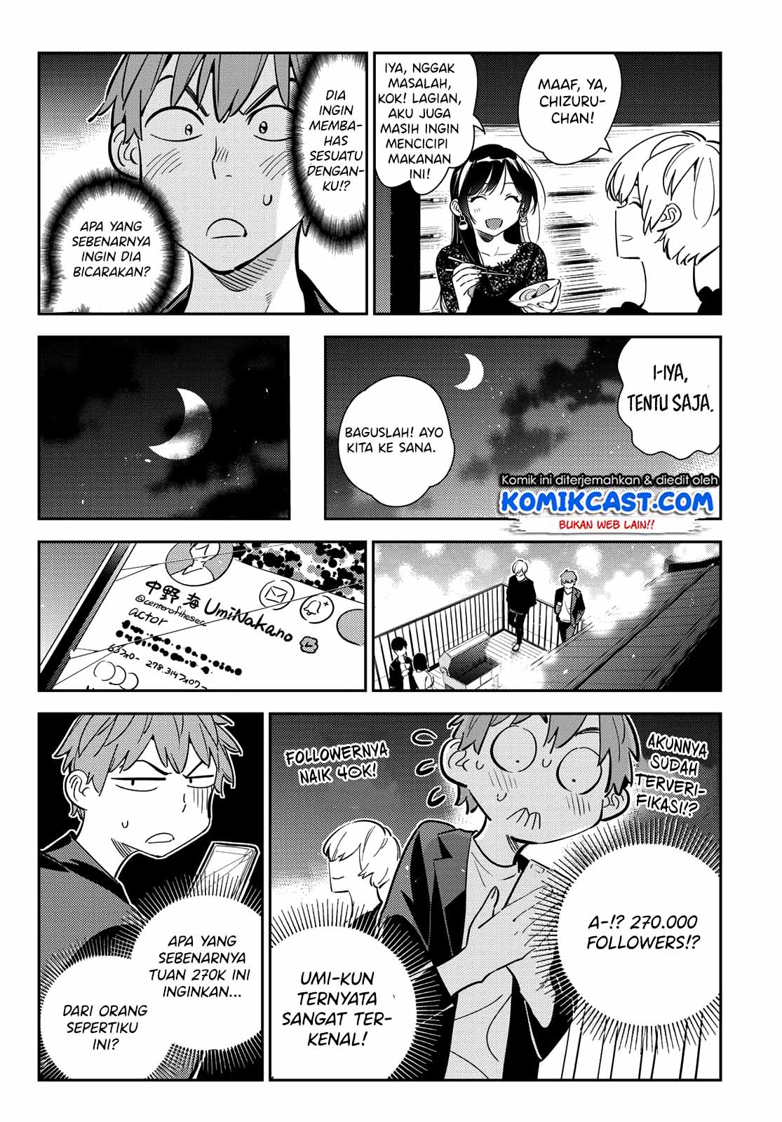 Kanojo Okarishimasu Bab 178 halaman 7