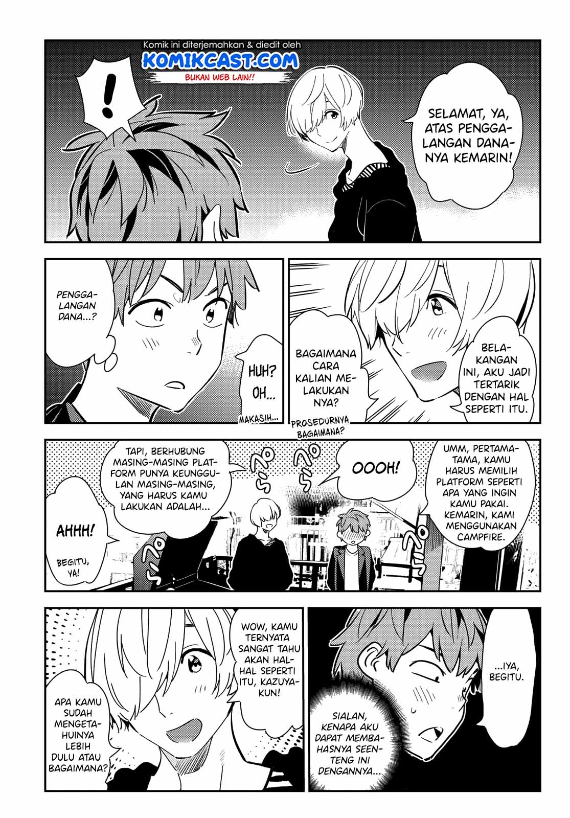 Kanojo Okarishimasu Bab 178 halaman 8