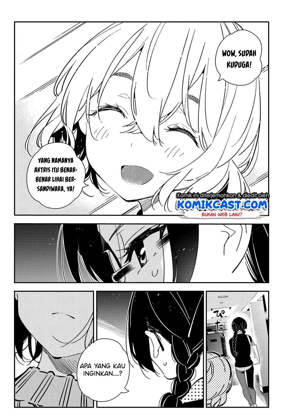 Kanojo Okarishimasu Bab 182 halaman 19
