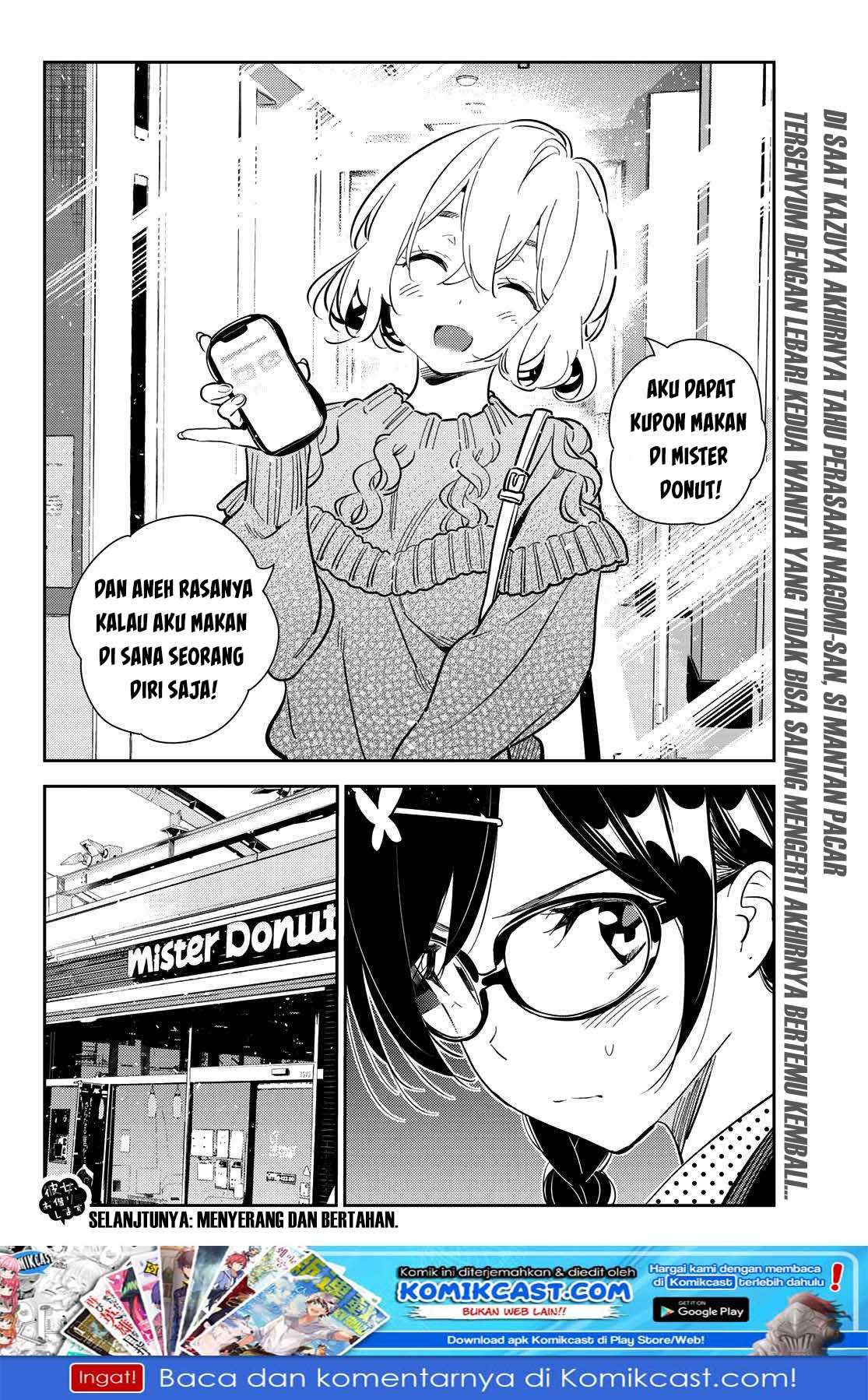 Kanojo Okarishimasu Bab 182 halaman 21