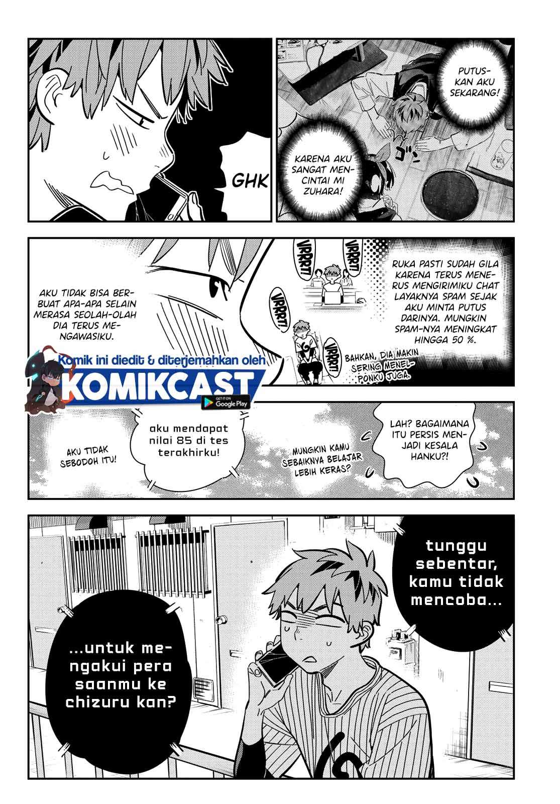 Kanojo Okarishimasu Bab 184 halaman 9