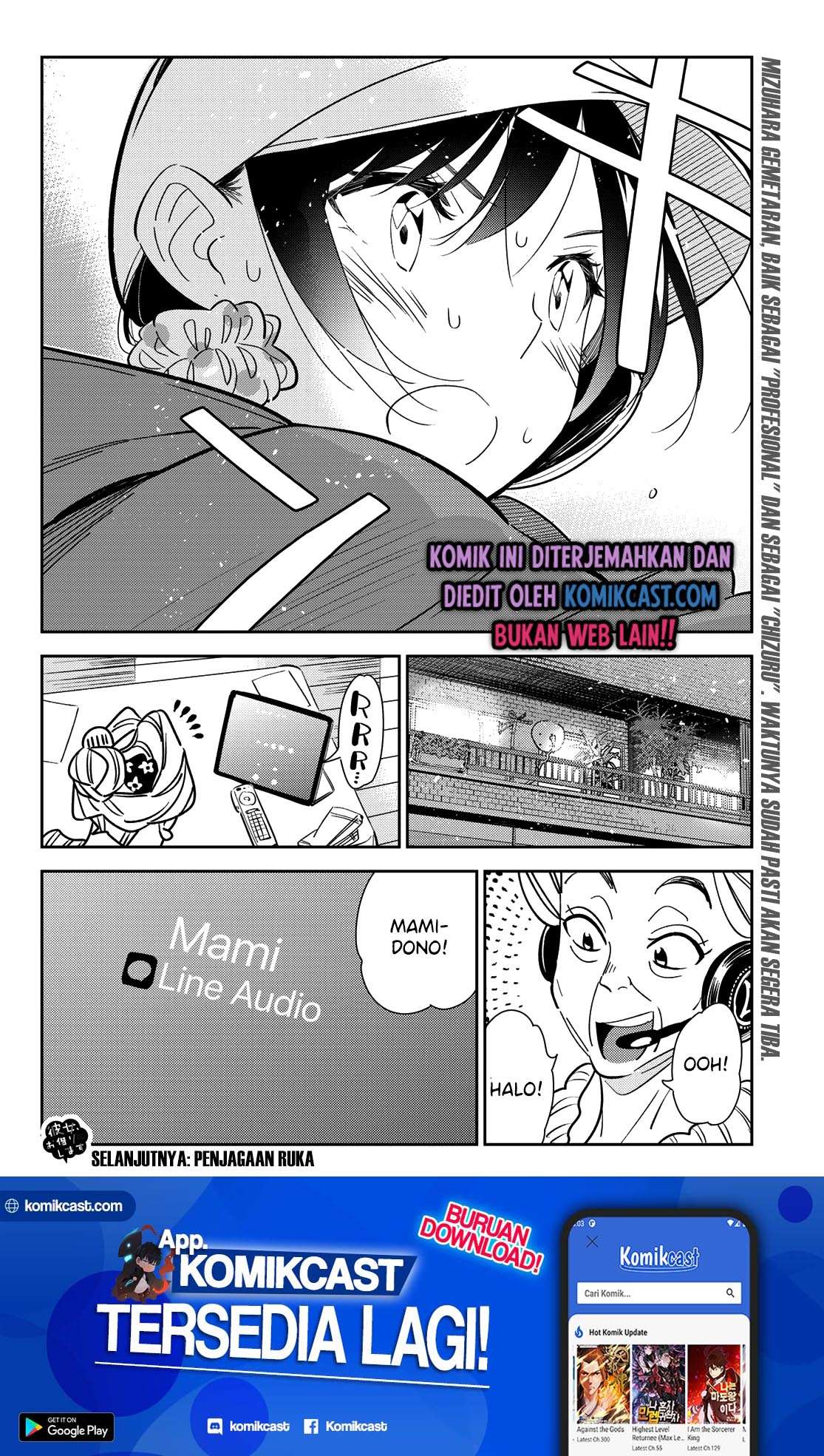 Kanojo Okarishimasu Bab 184 halaman 20